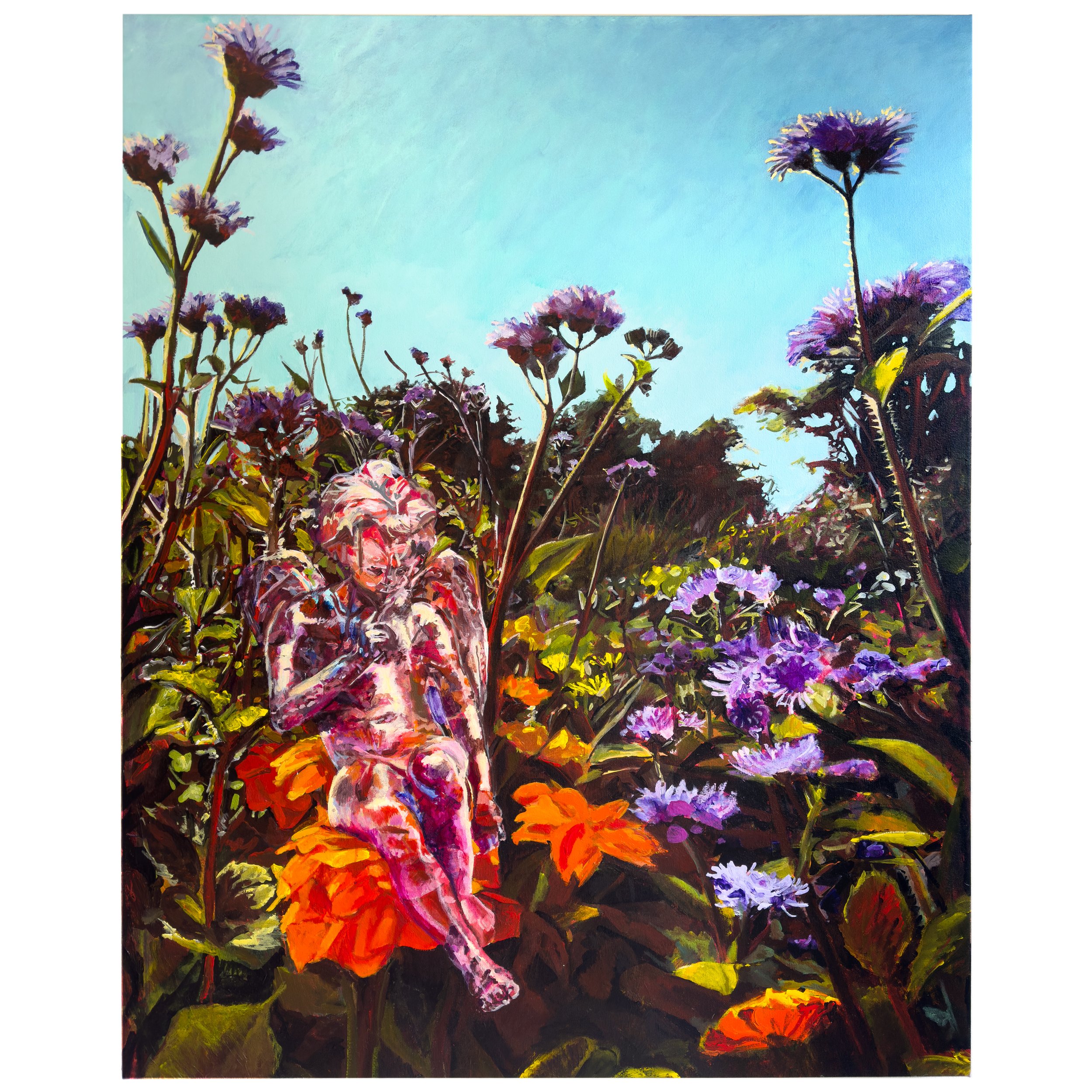 Naughty Cupid, 2025
48 x 60 inches, acrylic on canvas