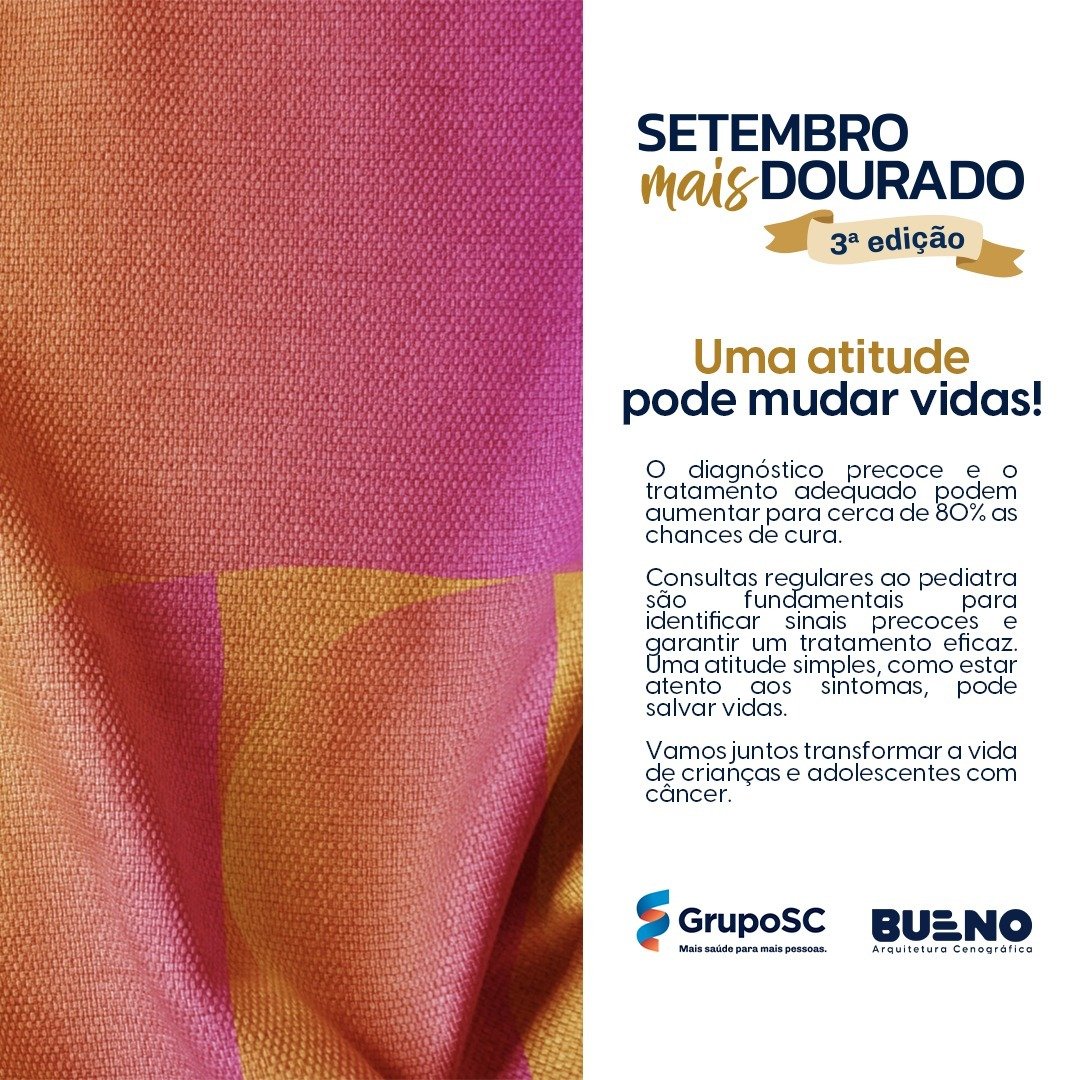 Desde 2022 o GrupoSC e seus colaboradores, fornecedores e clientes, se unem no combate ao c&acirc;ncer infanto-juvenil.

E nos orgulhamos de fazer parte dessa iniciativa, apoiando a campanha desse cliente e parceiro t&atilde;o especial pra n&oacute;s