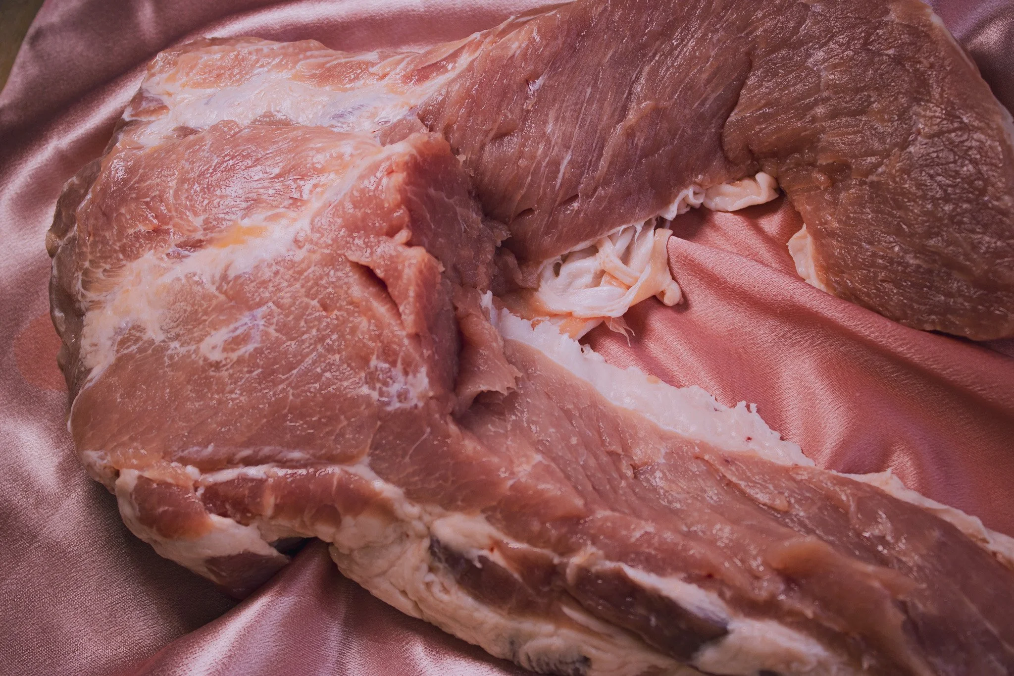 "Spread, Slash, Pound" digital photagraphy series