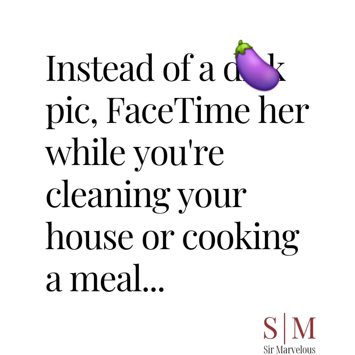 Fellas, trust me on this one...

Ladies, what you think? Am I on to something? 😏