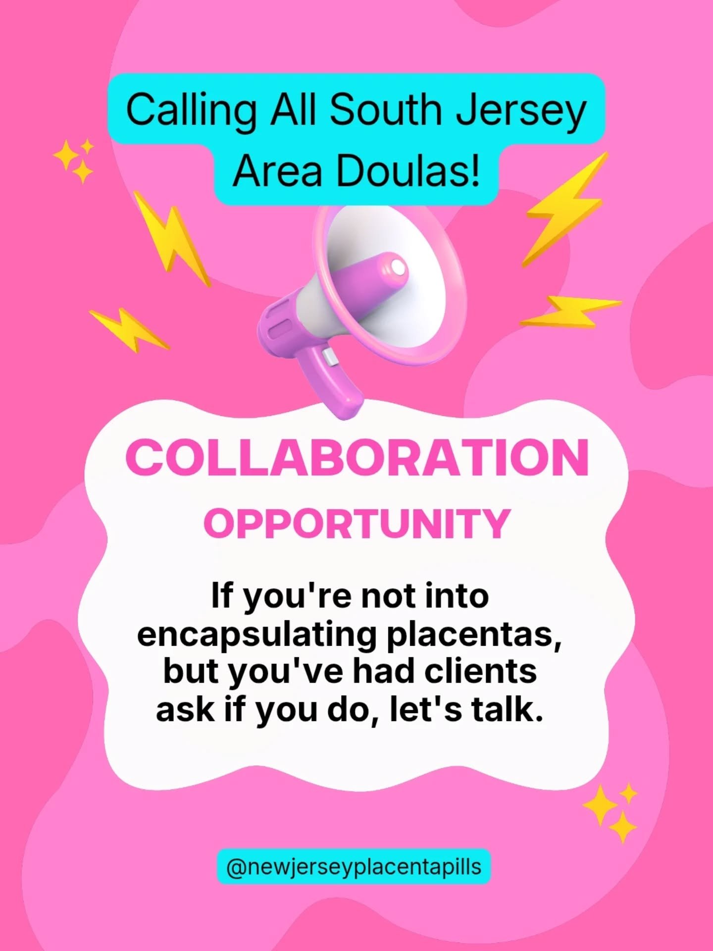 Let's work together to keep more placentas from getting trashed and to help more parents have a better postpartum experience. 

Comment TEAM and I'll send you the link to learn more.

#teamworkmakesthedreamwork #southjerseydoula #placentaencapsulatio