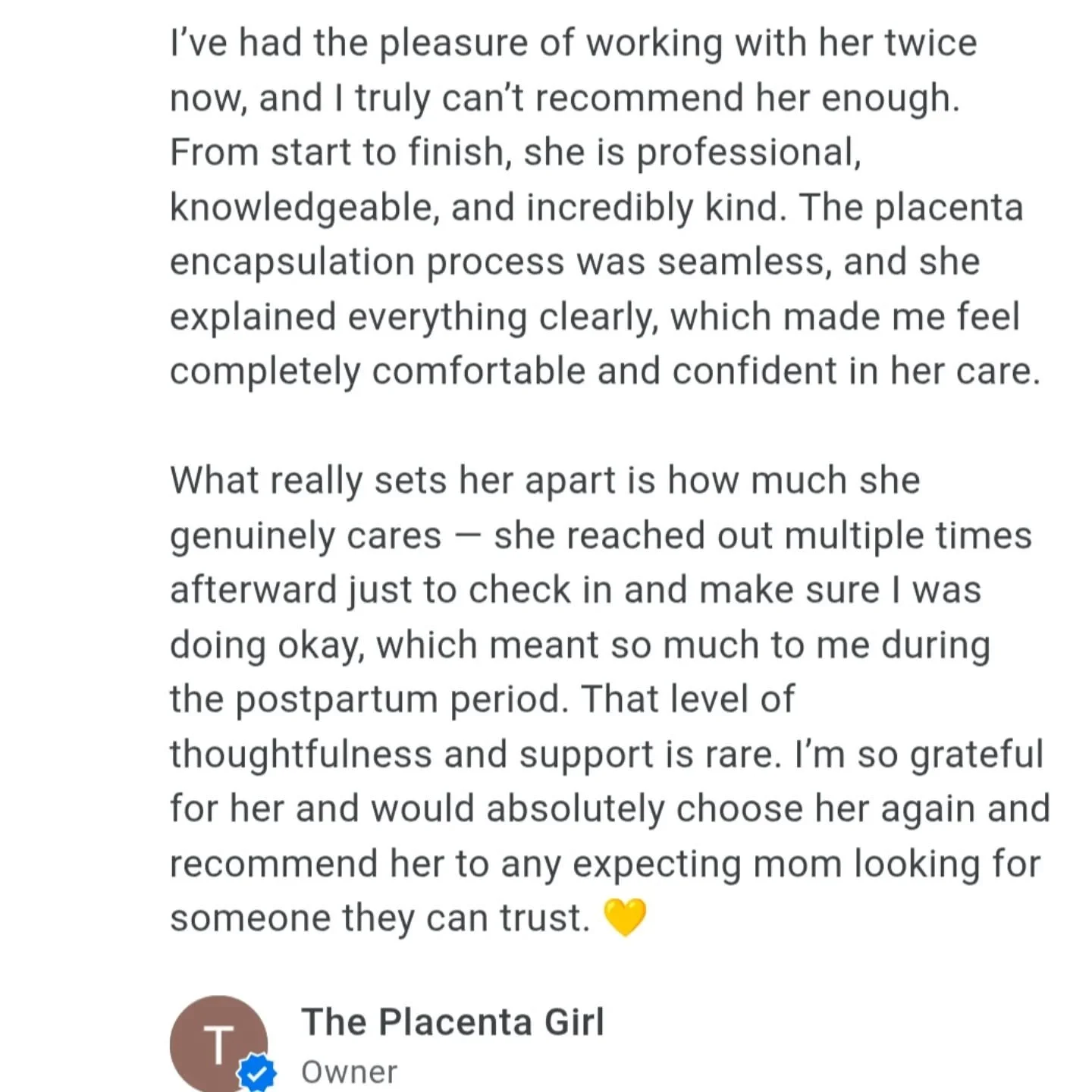 I'm a placenta encapsulator, yes. But that's not really why I do this work. 

I do this work because I had a Hell of a time postpartum, and I felt super alone. As an AuDHDer who didn't know it at the time, the hormonal crash hit me particularly hard.