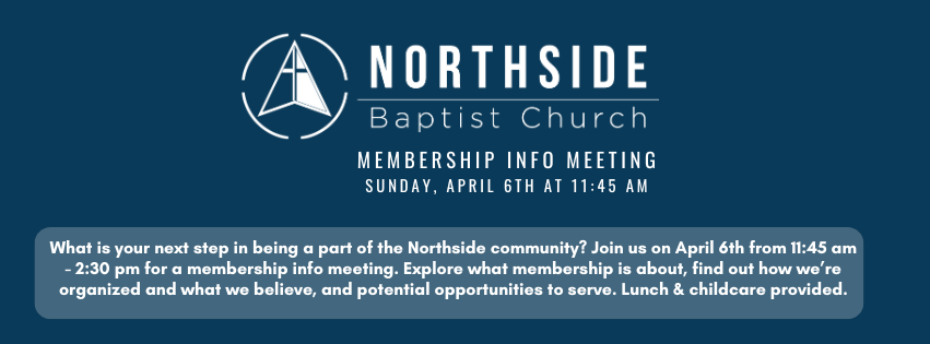 Church Membership Info Meeting