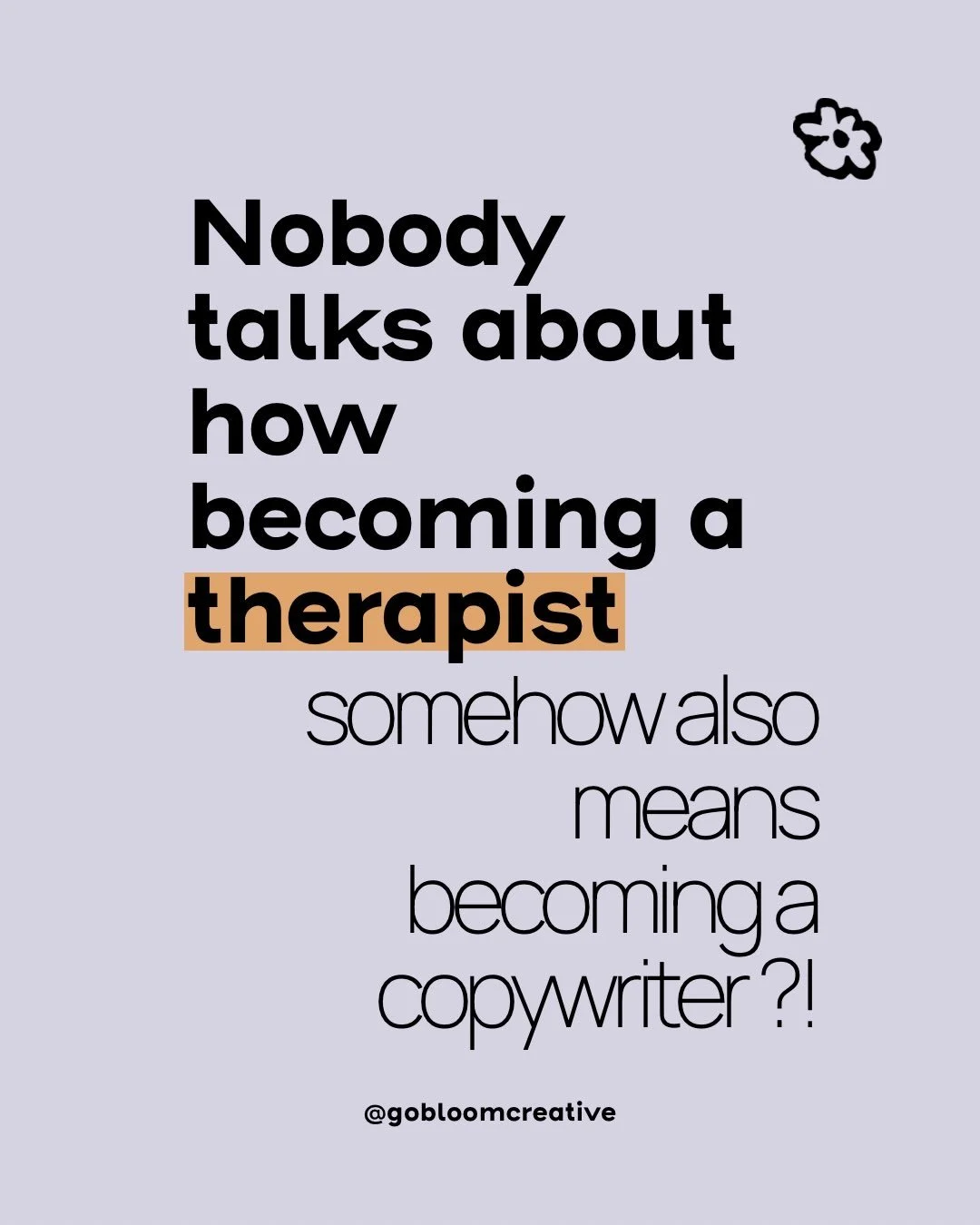 Because your new clients aren&rsquo;t thinking: &ldquo;I wonder what evidence-based modalities this therapist uses&rdquo; 🧐

They&rsquo;re wondering, Can this person help me with what&rsquo;s happening in my life right now?

Next time you go to work