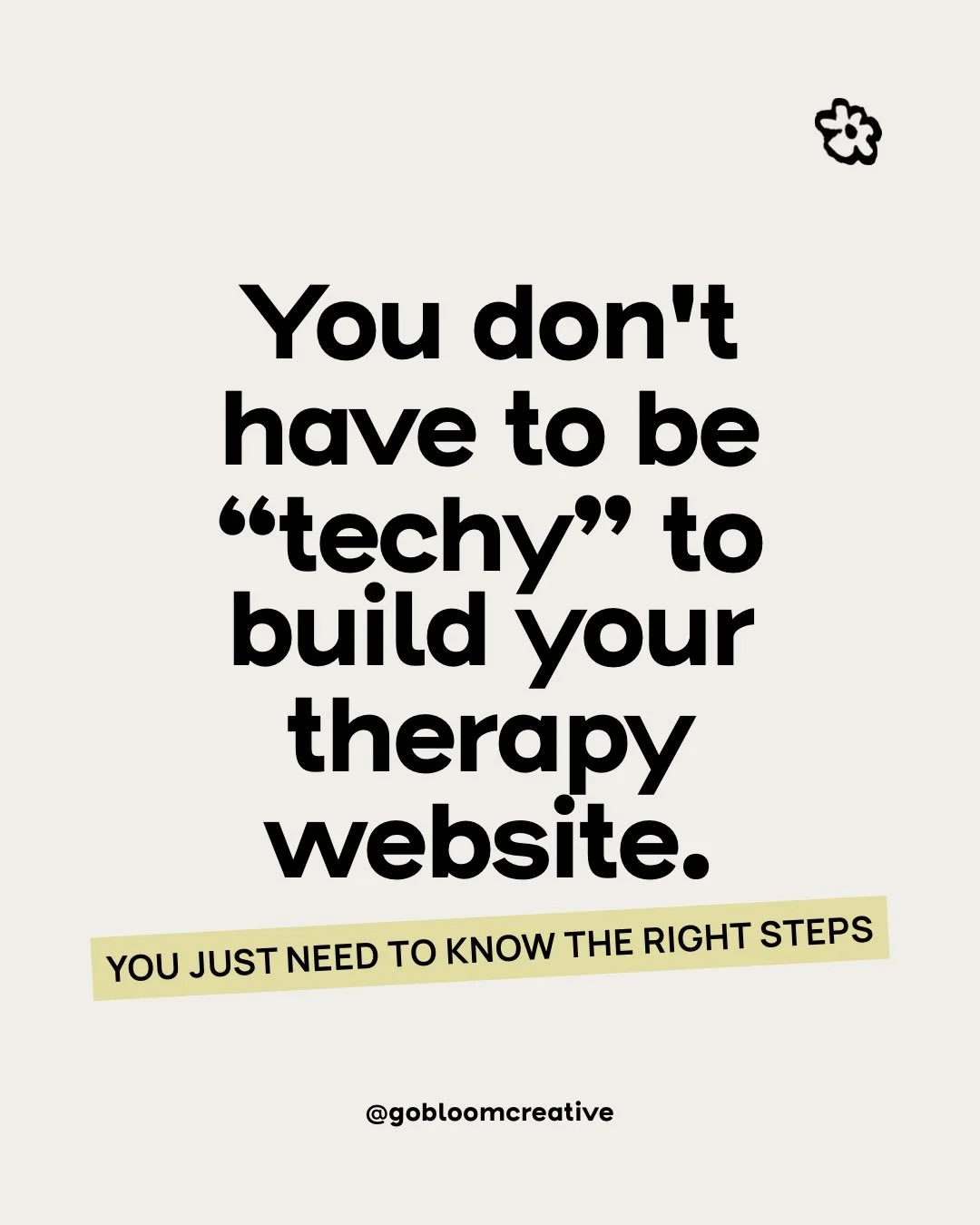 If &ldquo;build my website&rdquo; has been sitting on your to-do list for months (or...years 😅), I get it.

From the outside, it feels like one giant project that requires you to suddenly understand domains, SEO, mobile design, forms, Squarespace, a
