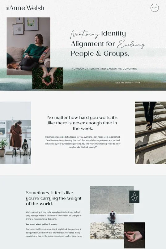 Psychologist Anne Welsh's homepage