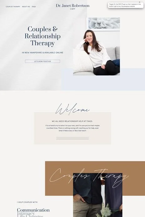 Dr. Jant Robertson's psychologist homepage