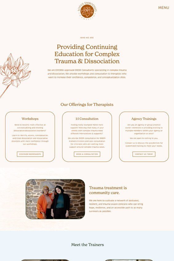 Lotus Embodied Counseling's homepage