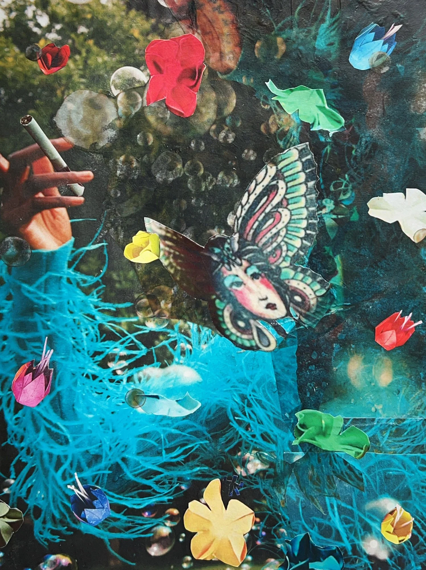   29.2022  Analog collage 11'x8.5' 
