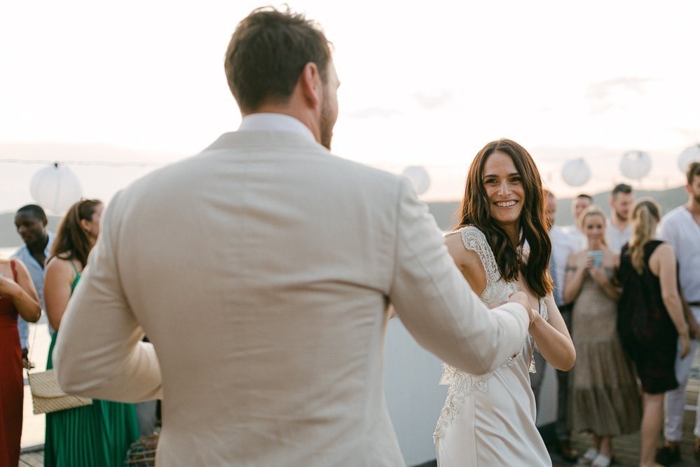  candid image of bride and groom first dance https://www.instagram.com/raquelpires_photography/ 