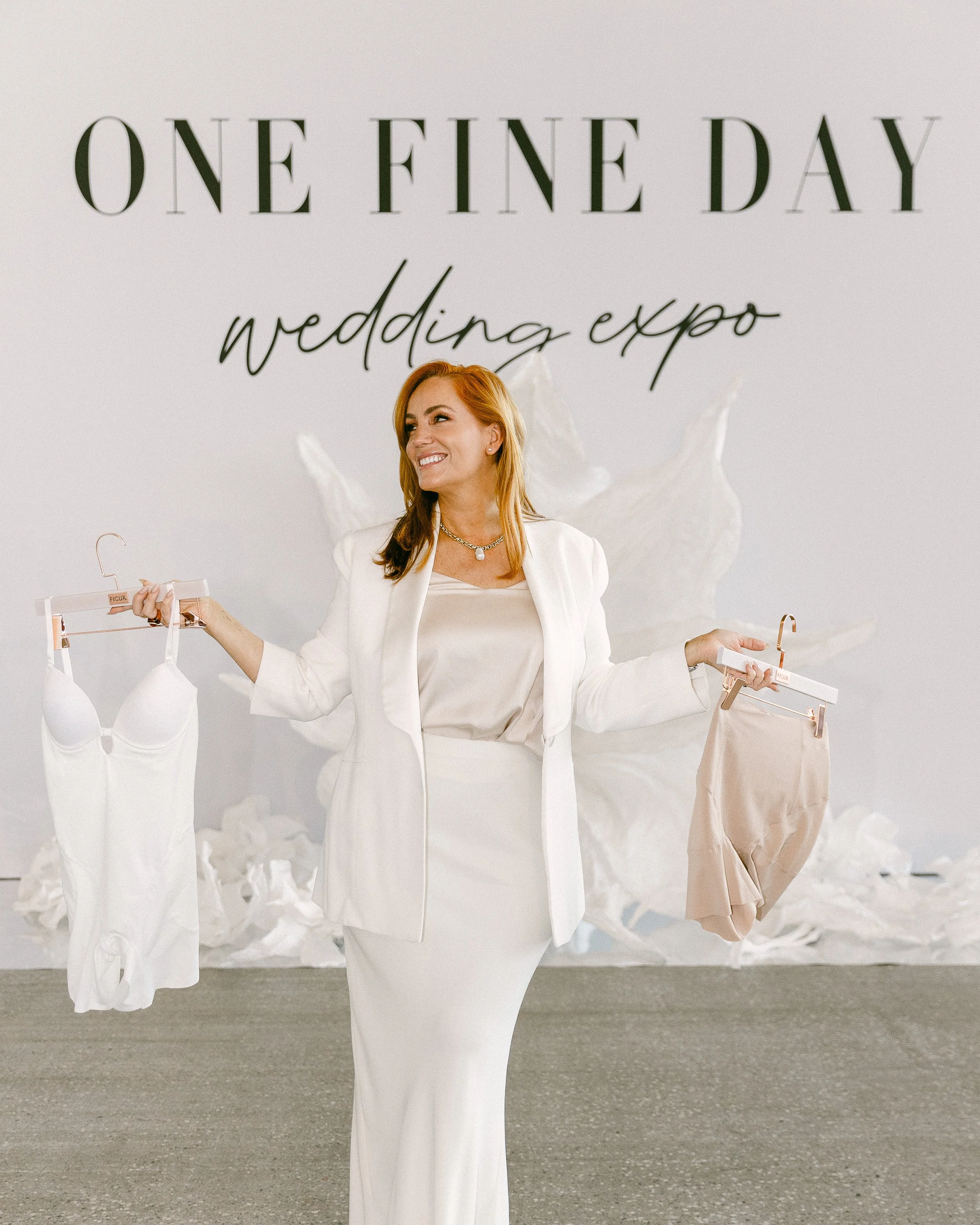 Raquel Pires interview Jules Robinson at One Fine Day Sydney while Covering content for FIGUR Bridal 