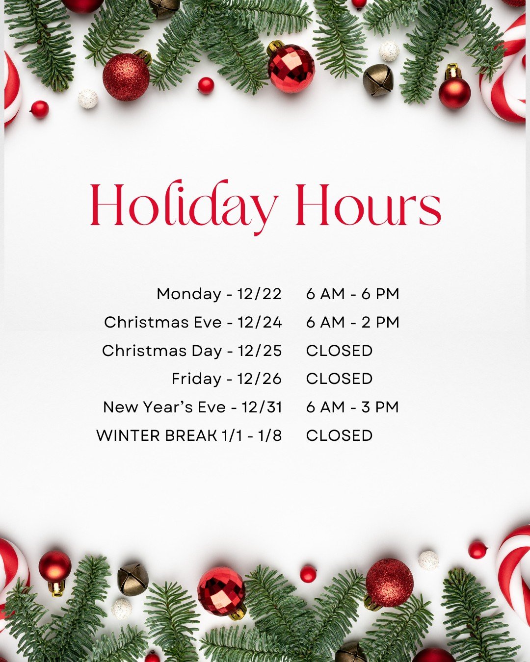 Happy Holidays from Glenn Wayne Bakery! 🎄🍩❄️