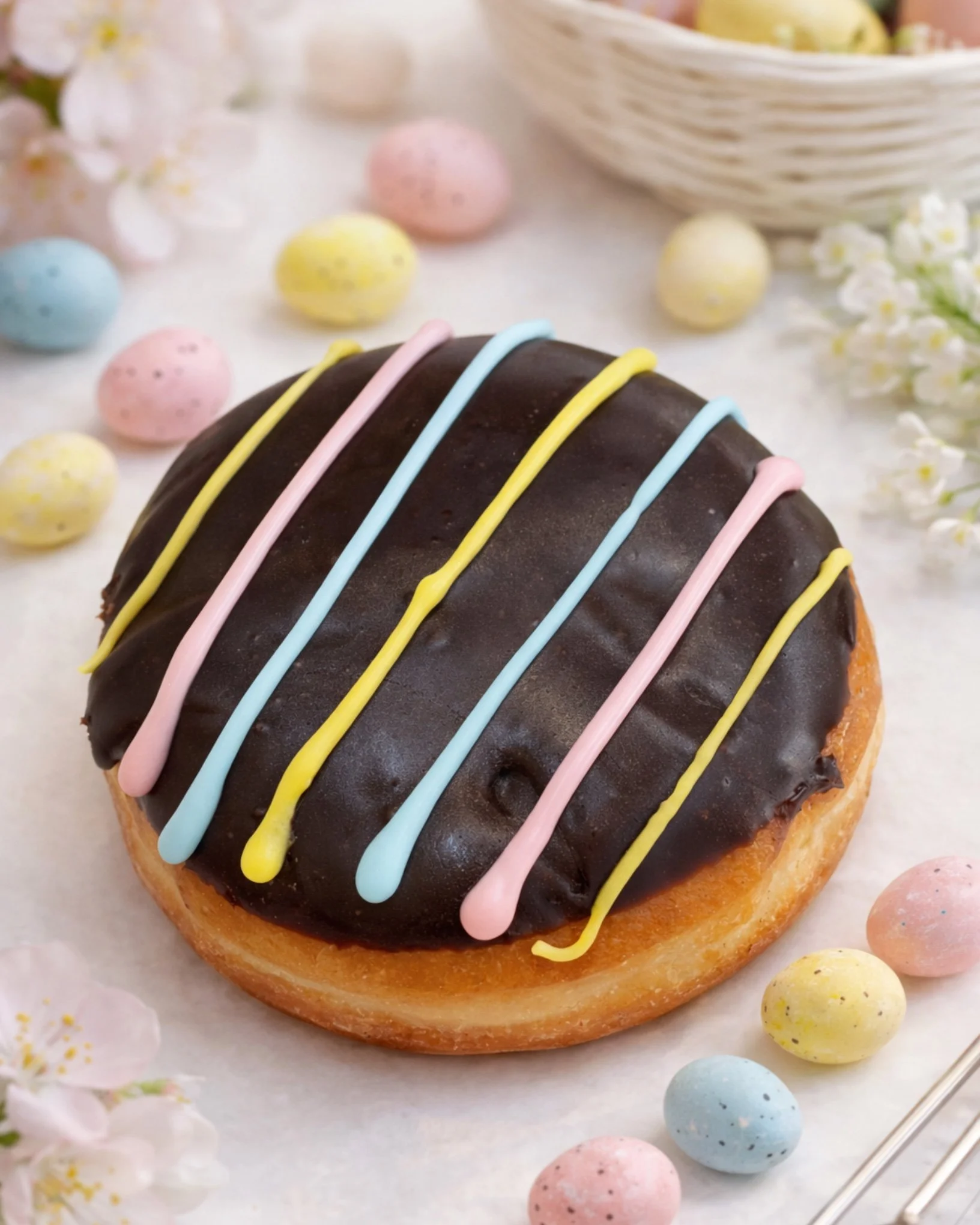 Happy Easter from Glenn Wayne Bakery. We&rsquo;re open Easter Sunday from 7 AM to 1 PM, and everything is first-come, first-served. If you want the best selection, make your stop early. 🐣🍩⏰