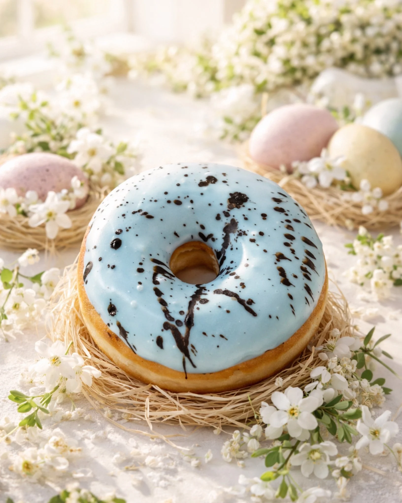 Happy Easter from Glenn Wayne Bakery. We&rsquo;re open Easter Sunday from 7 AM to 1 PM, and everything is first-come, first-served. If you want the best selection, make your stop early. 🐣🍩⏰