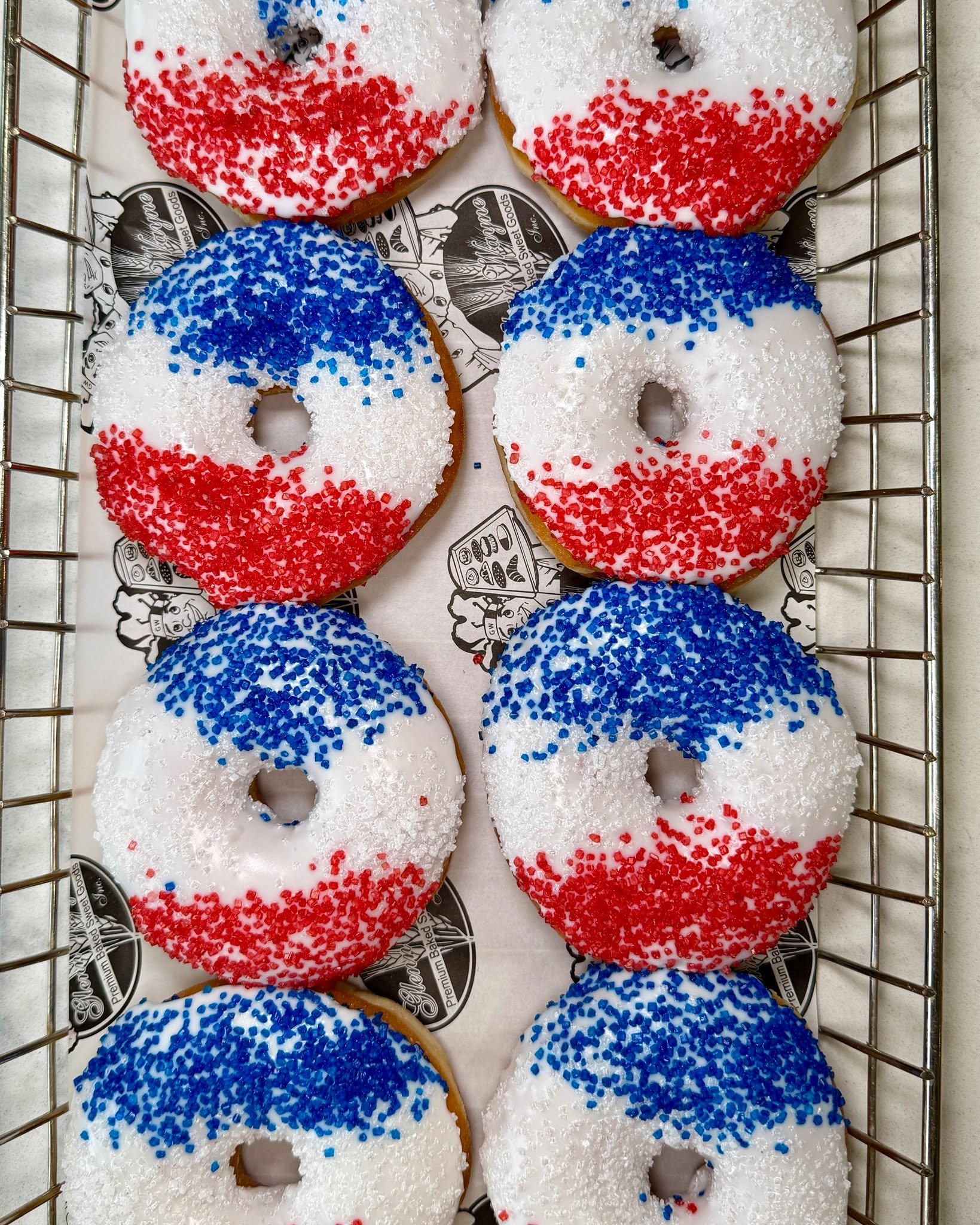Memorial Day weekend needs donuts. Glenn Wayne Bakery will have patriotic donuts in plenty of varieties, available on a first-come, first-served basis. Pick up a dozen for your BBQ, party, or holiday weekend plans before they&rsquo;re gone. 🇺🇸🍩🔥