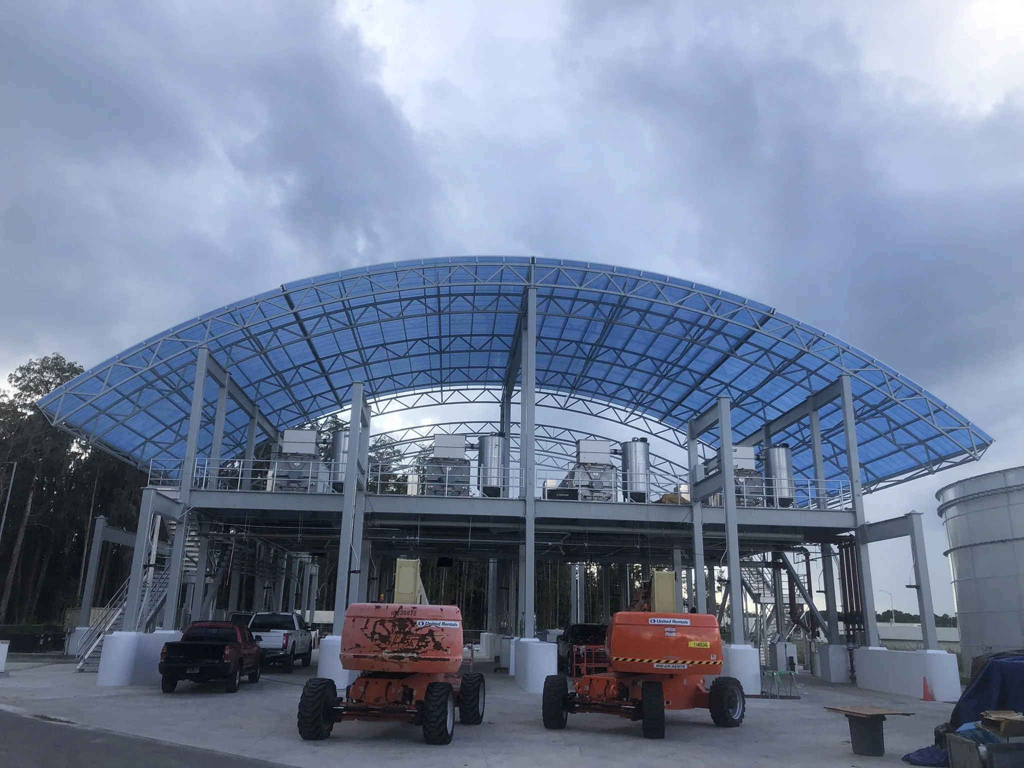 Tampa Waste Water Treatment Facility Transluscent Canopy Logsdon.JPEG