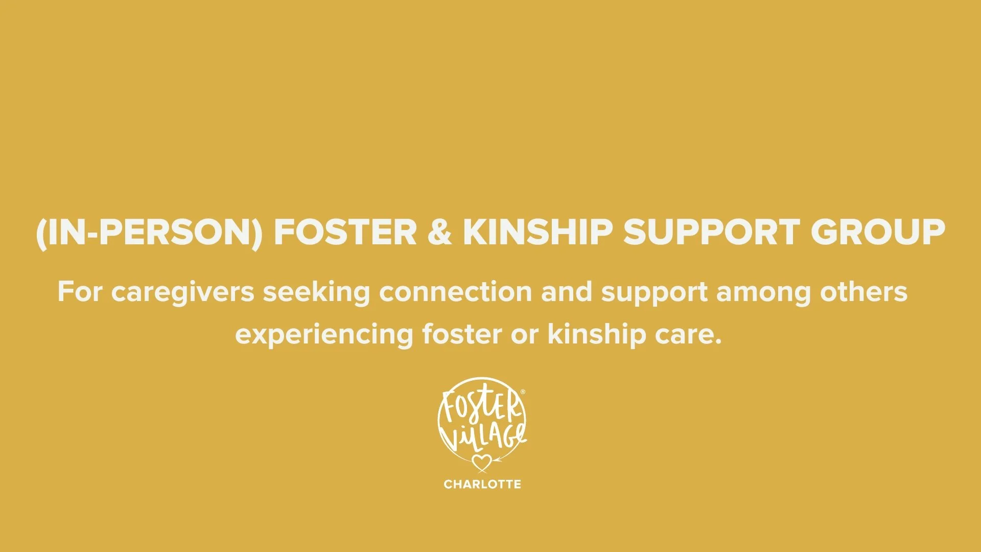 In-Person Caregiver Support Group