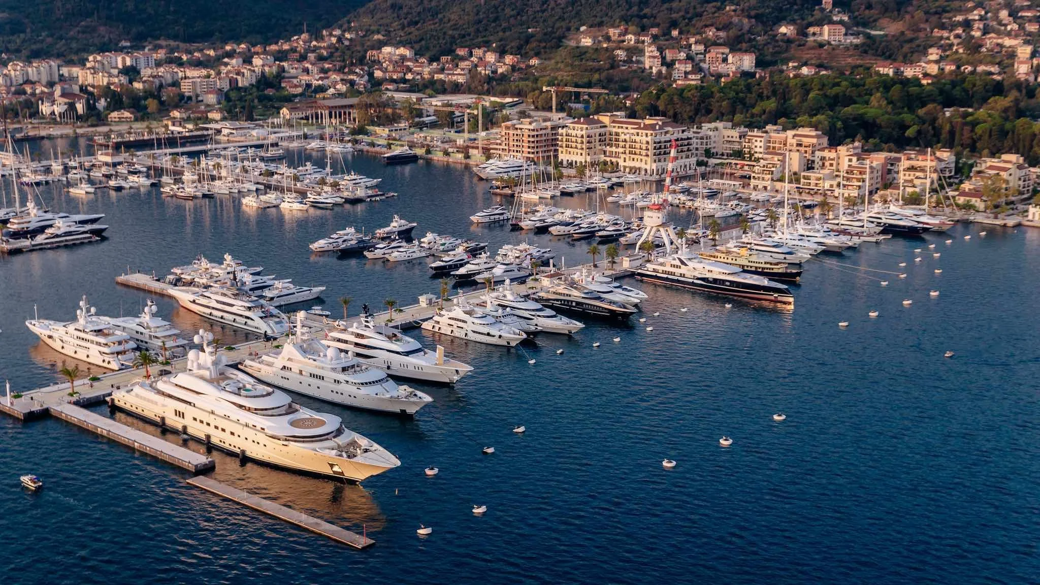 Porto Montenegro waterfront development, Tivat