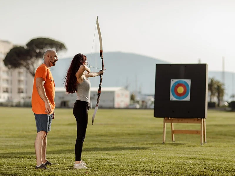 Blue Room Bar - archery activity
