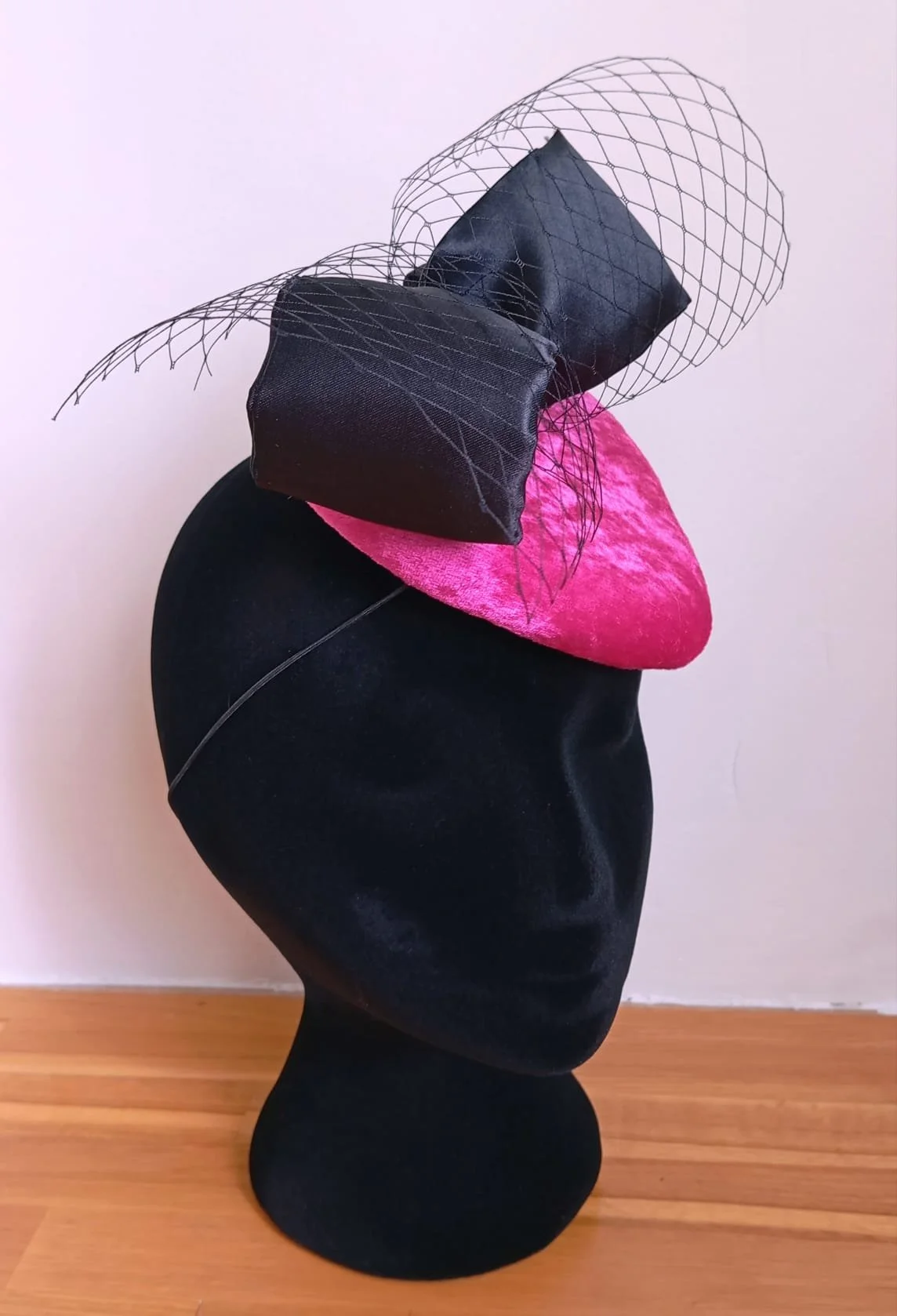 Pink Rebellion - Couture Headpiece