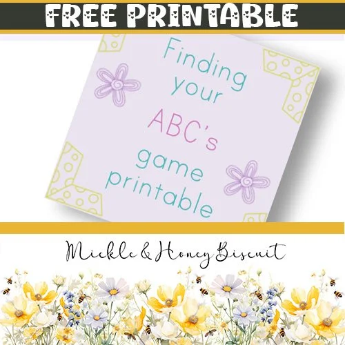 ABC Game Printable
