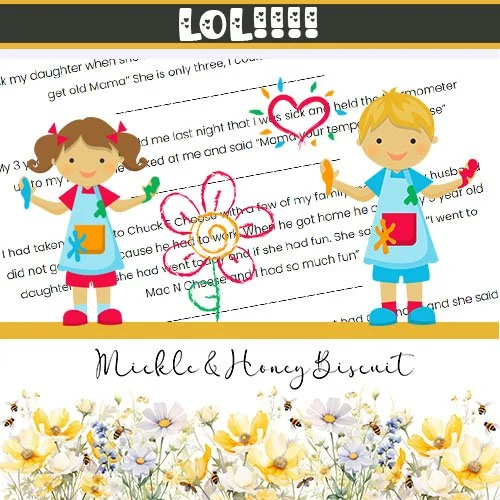 This is just an image of our logo and two kids finger painting. doesn't have links or anything with the image.