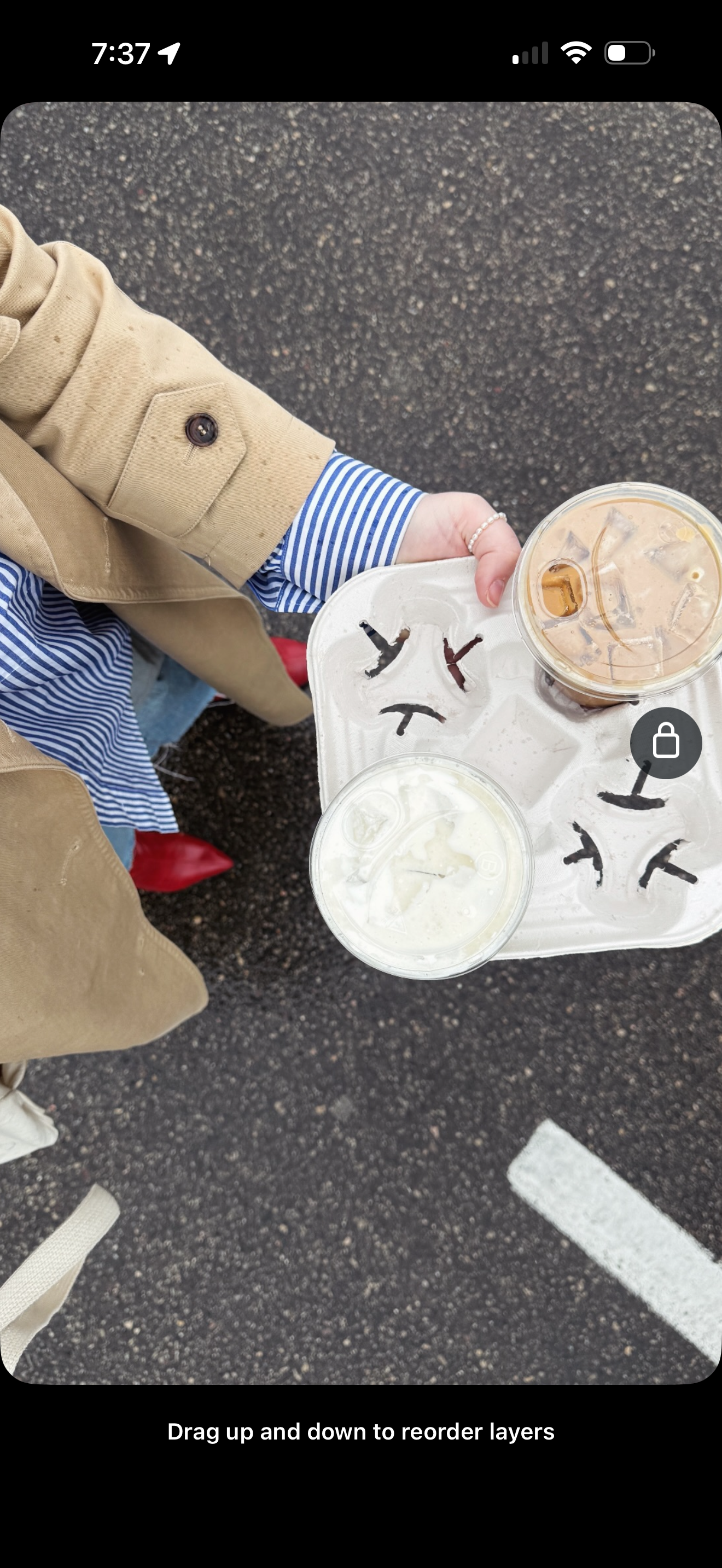 Stretch Fresh Water Pearl Ring