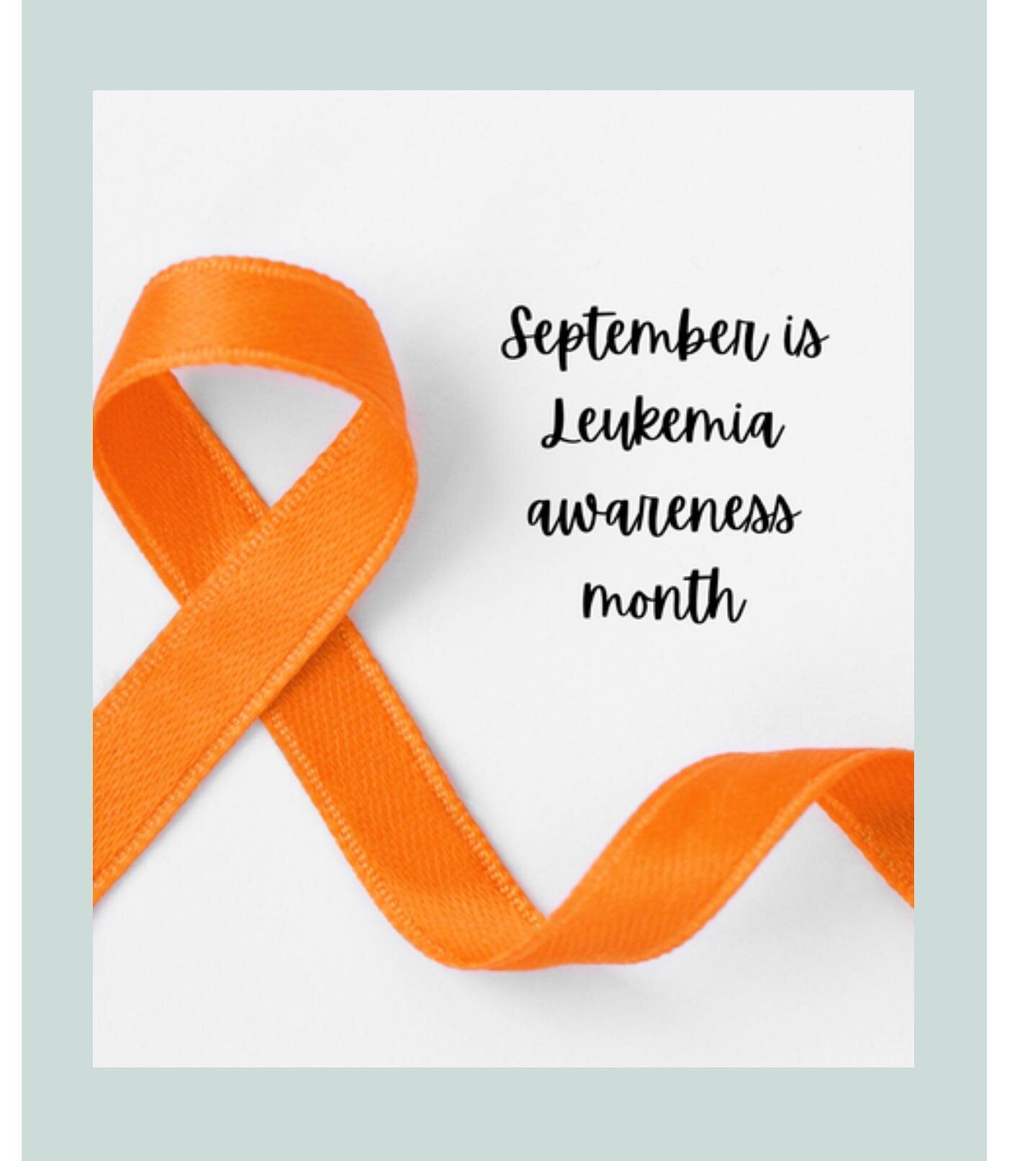 🧡 September is Leukemia Awareness Month! 🧡

At Restoration Direct Primary Care, we believe in the power of awareness and support for those fighting leukemia. Leukemia affects countless individuals and families, and together, we can make a differenc