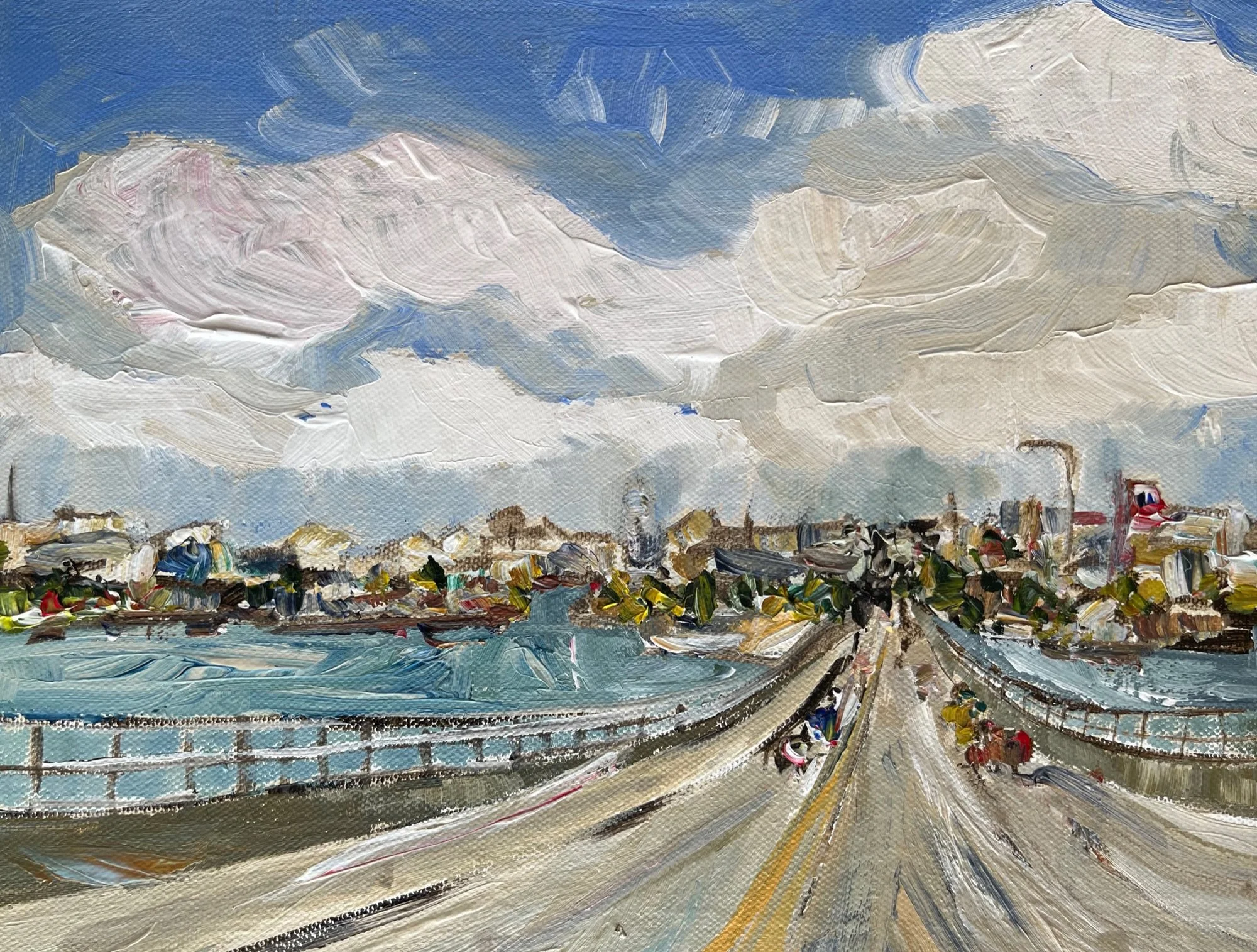 To The Beach 9"x12"  $275
