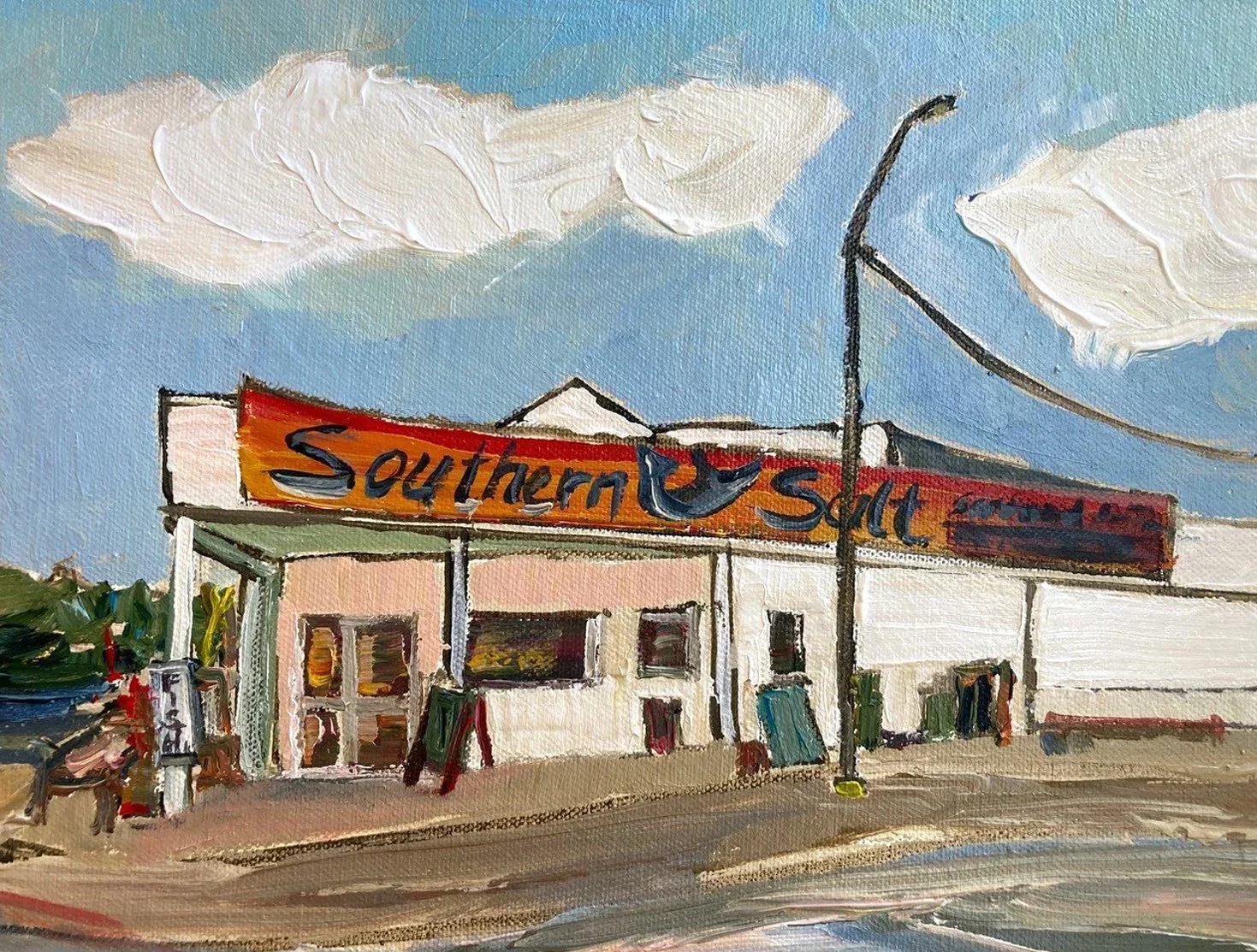 Southern Salt, Morehead City 9"x12"  $265