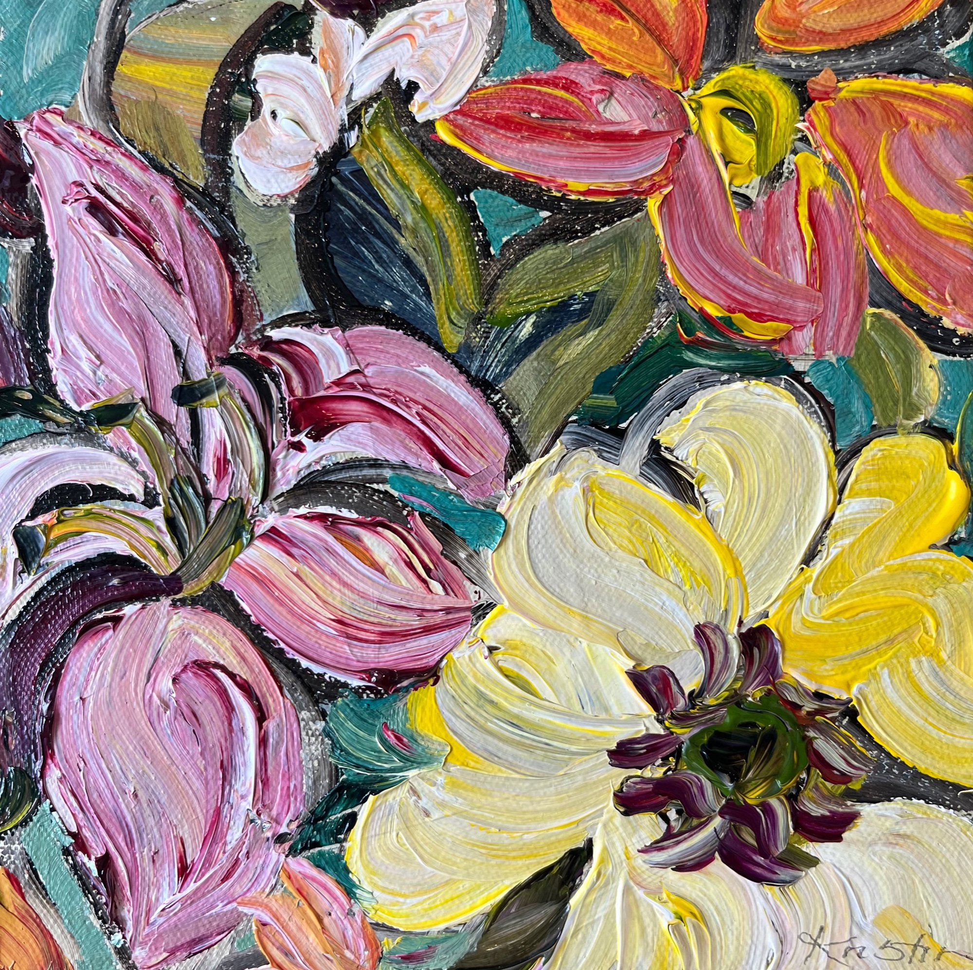 Tropical Mix 8"x8"  $150