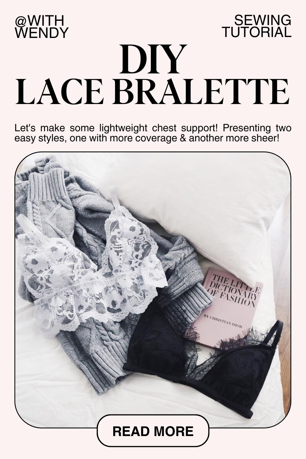 The Lace Bralette Pattern
