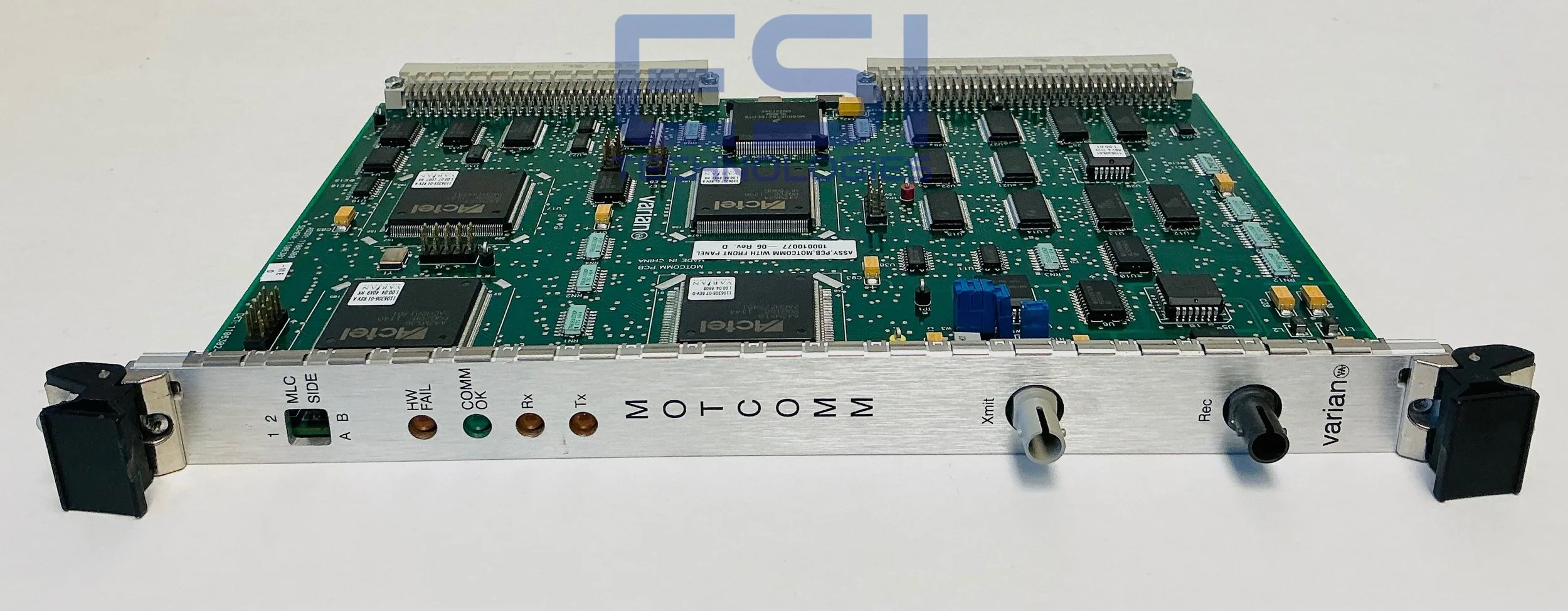 VARIAN MOTCOMM Front Panel 100010077-06, 100010077 (1).jpeg