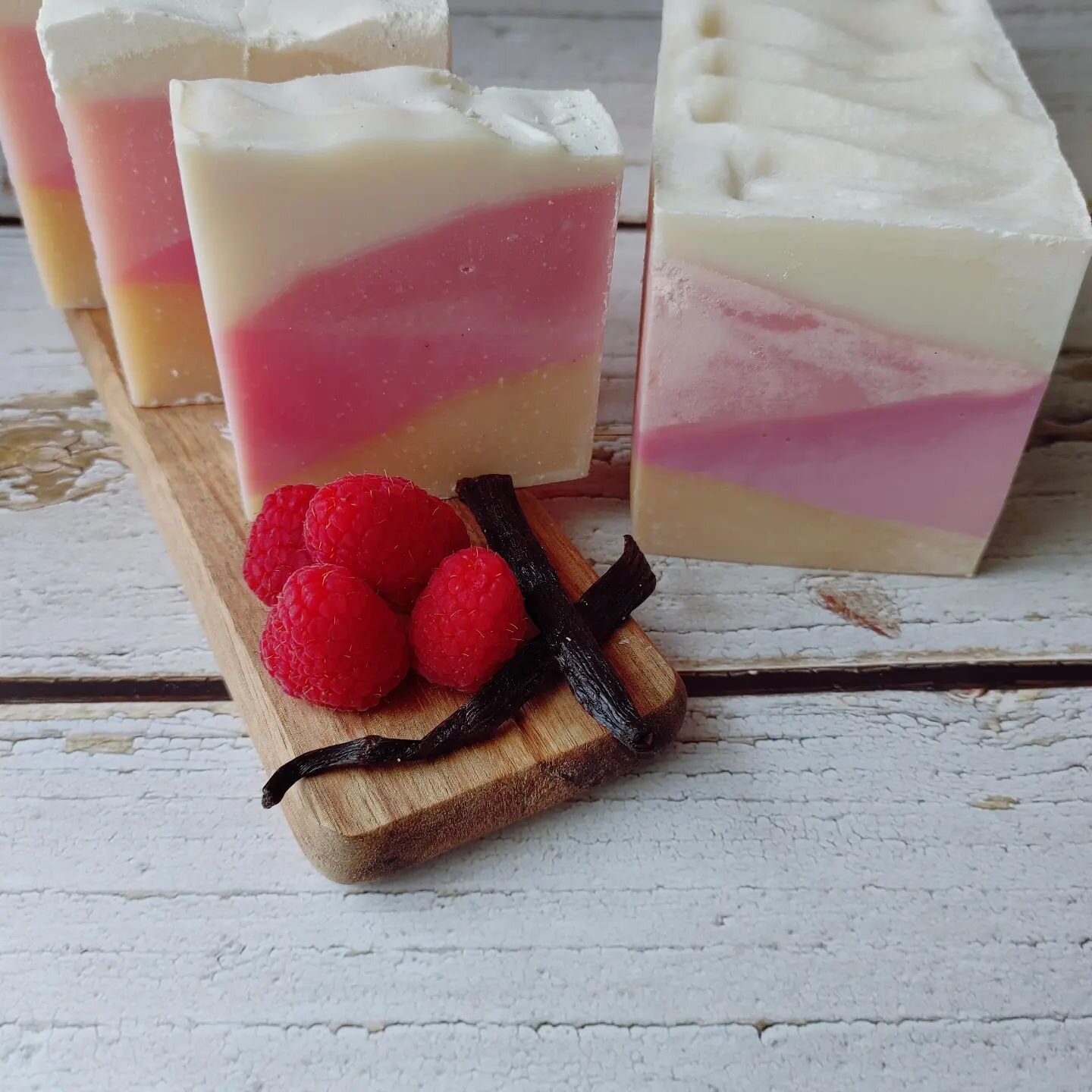Restock alert! A nice fresh batch of one of our top products, Black Raspberry Vanilla 😋