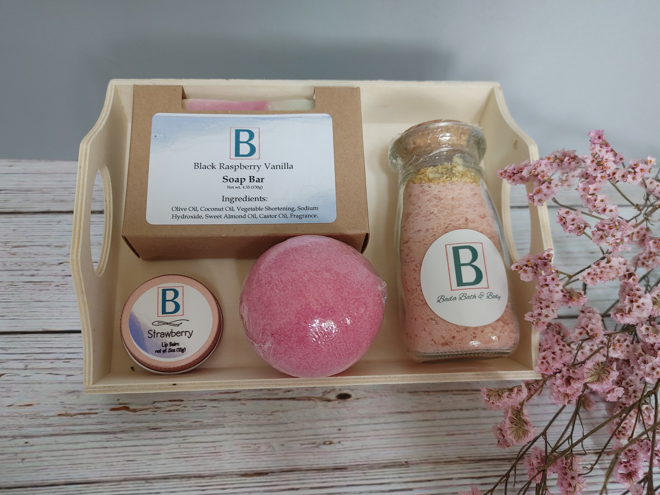 Pretty in Pink Gift Set