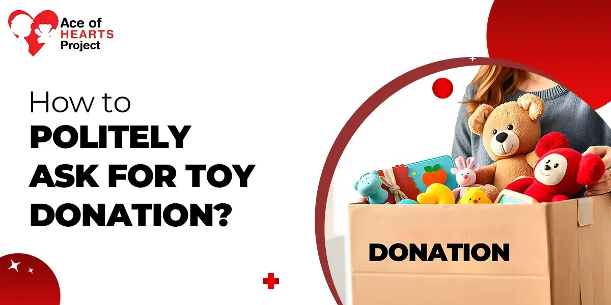 Politely Ask for Toy Donation