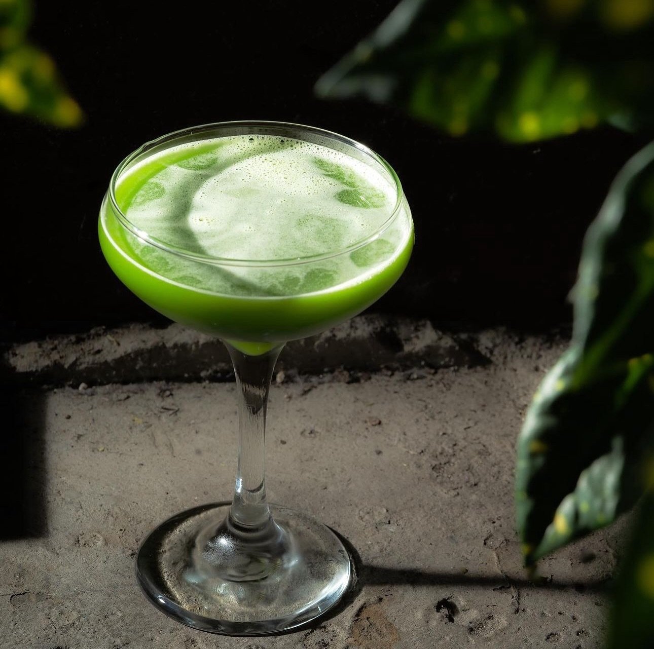 Stop by for one of your daily servings of vegetables &mdash; we&rsquo;ll be slinging this cocktail until sometime this summer!

The Green Mile
basil vodka, mesquite-smoked gin, sugar snap peas, lime, herbal bitters