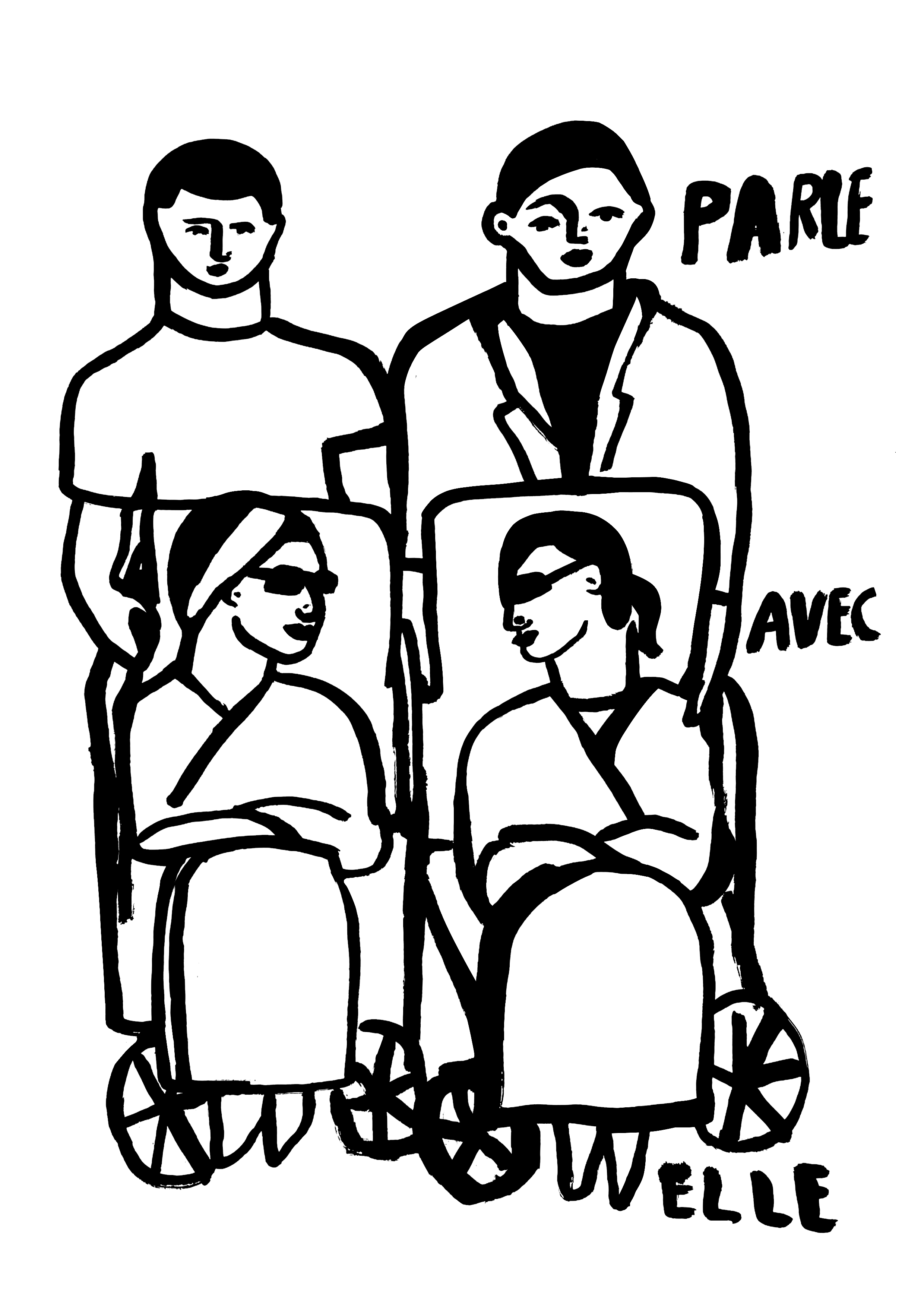 parle avec elle