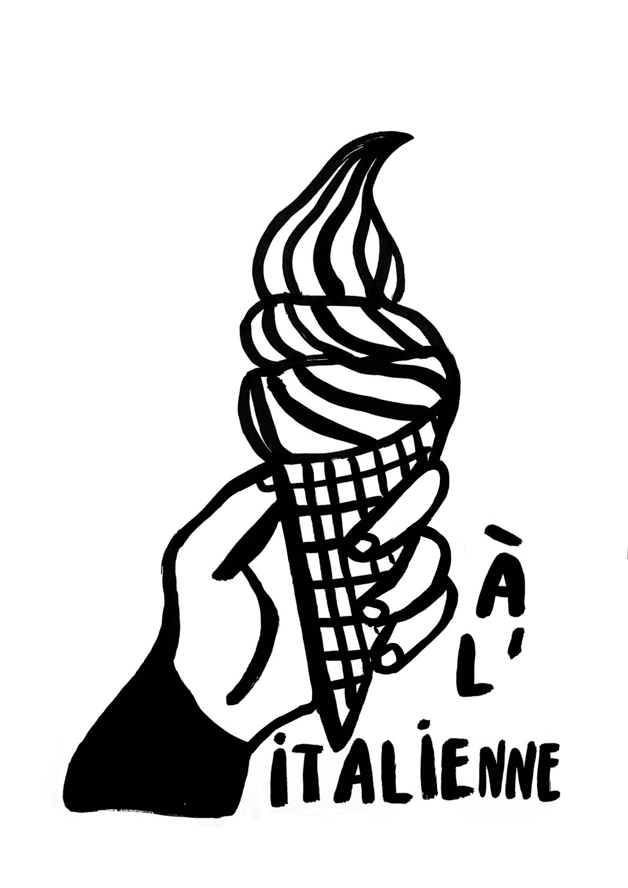 à l'italienne