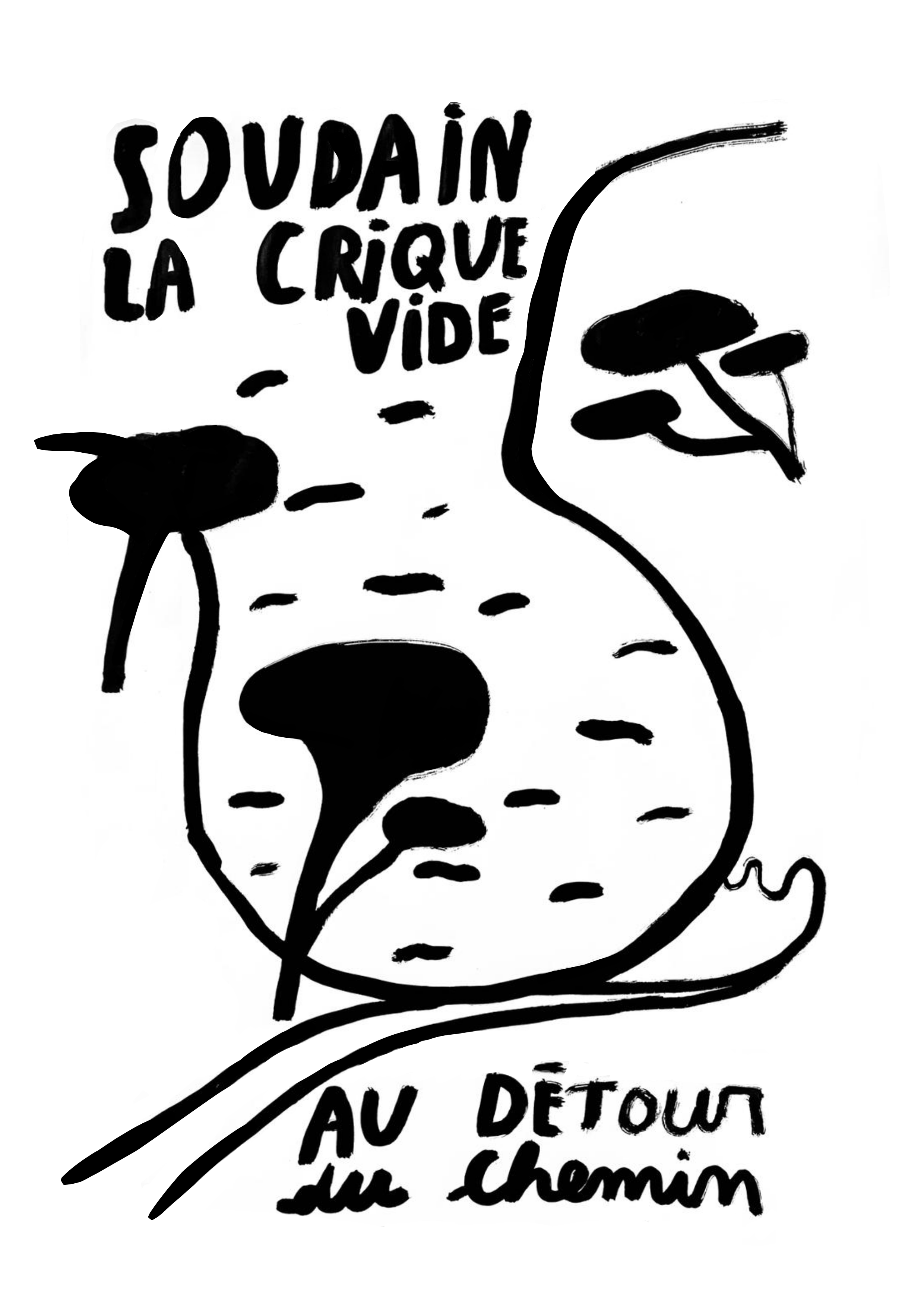 la crique vide