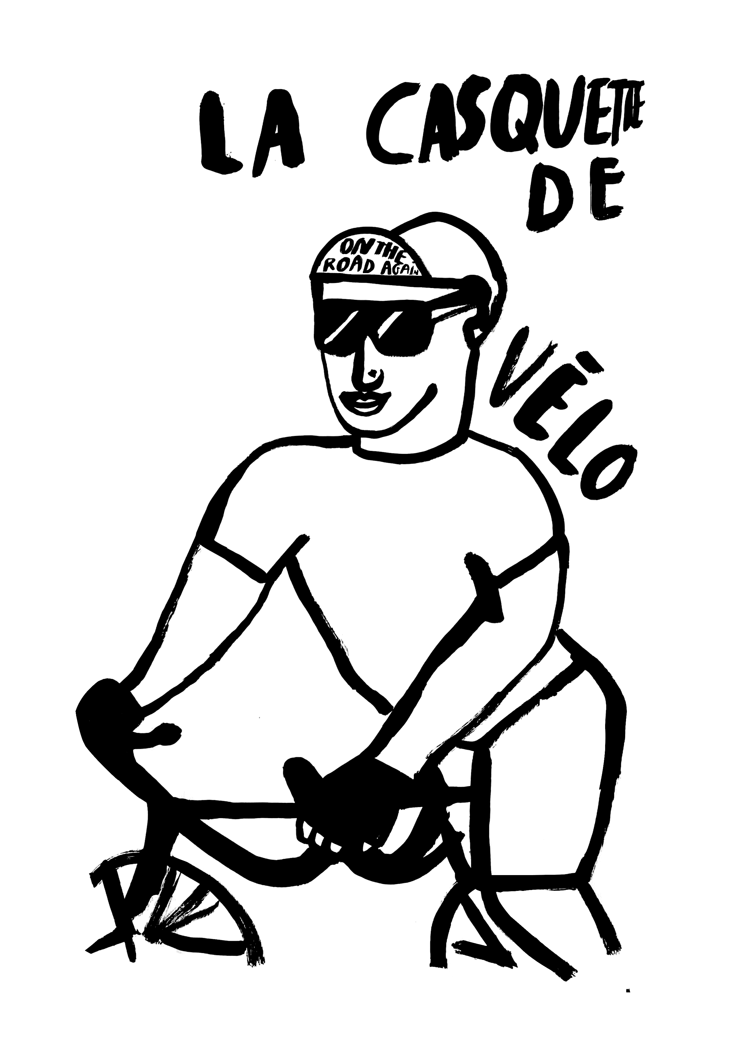 la casquette de vélo