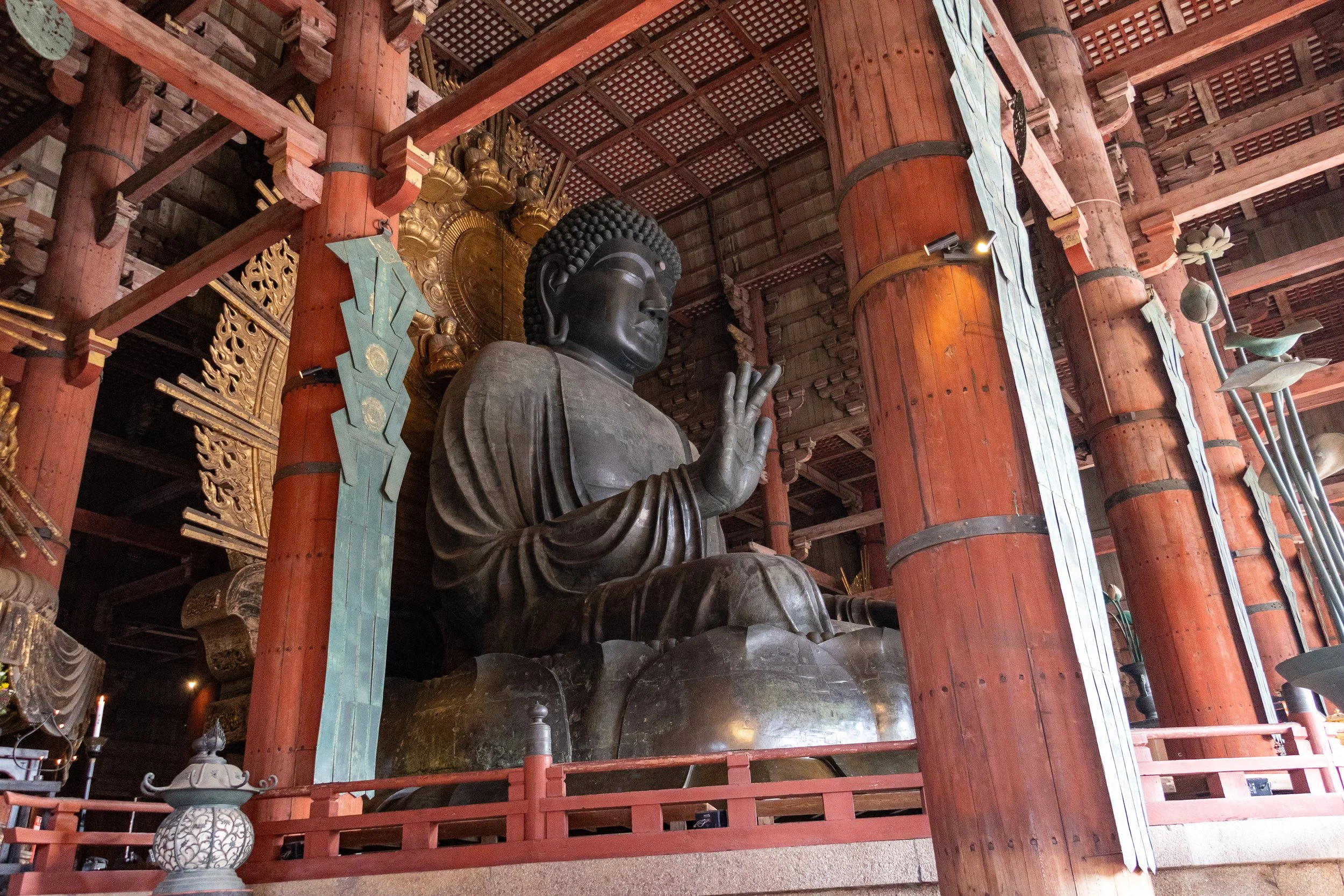 Great Buddha Vairocana at Todai-ji in Nara