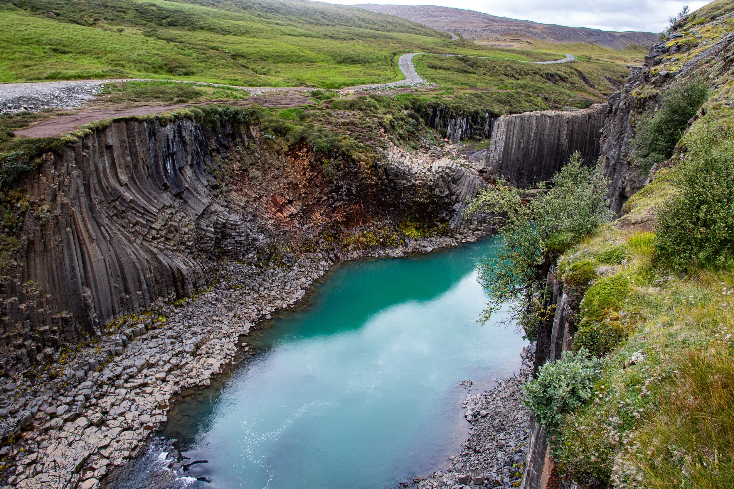 Studlagil Canyon in Iceland