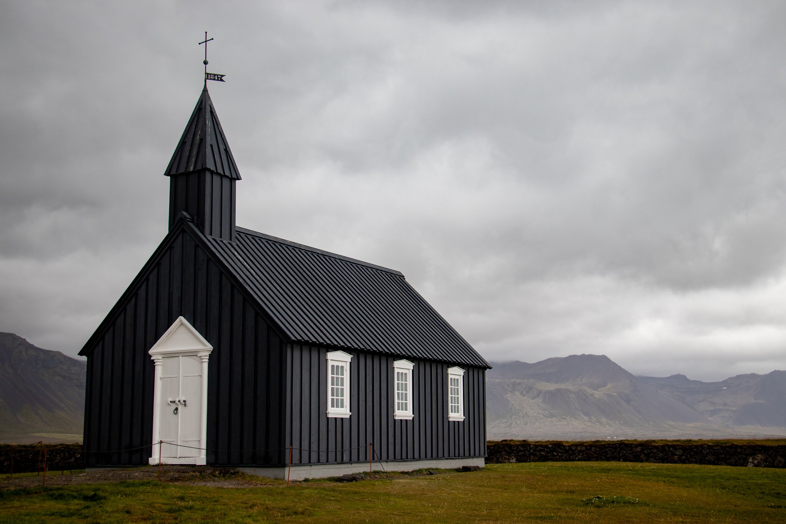 Búðakirkja church in Iceland