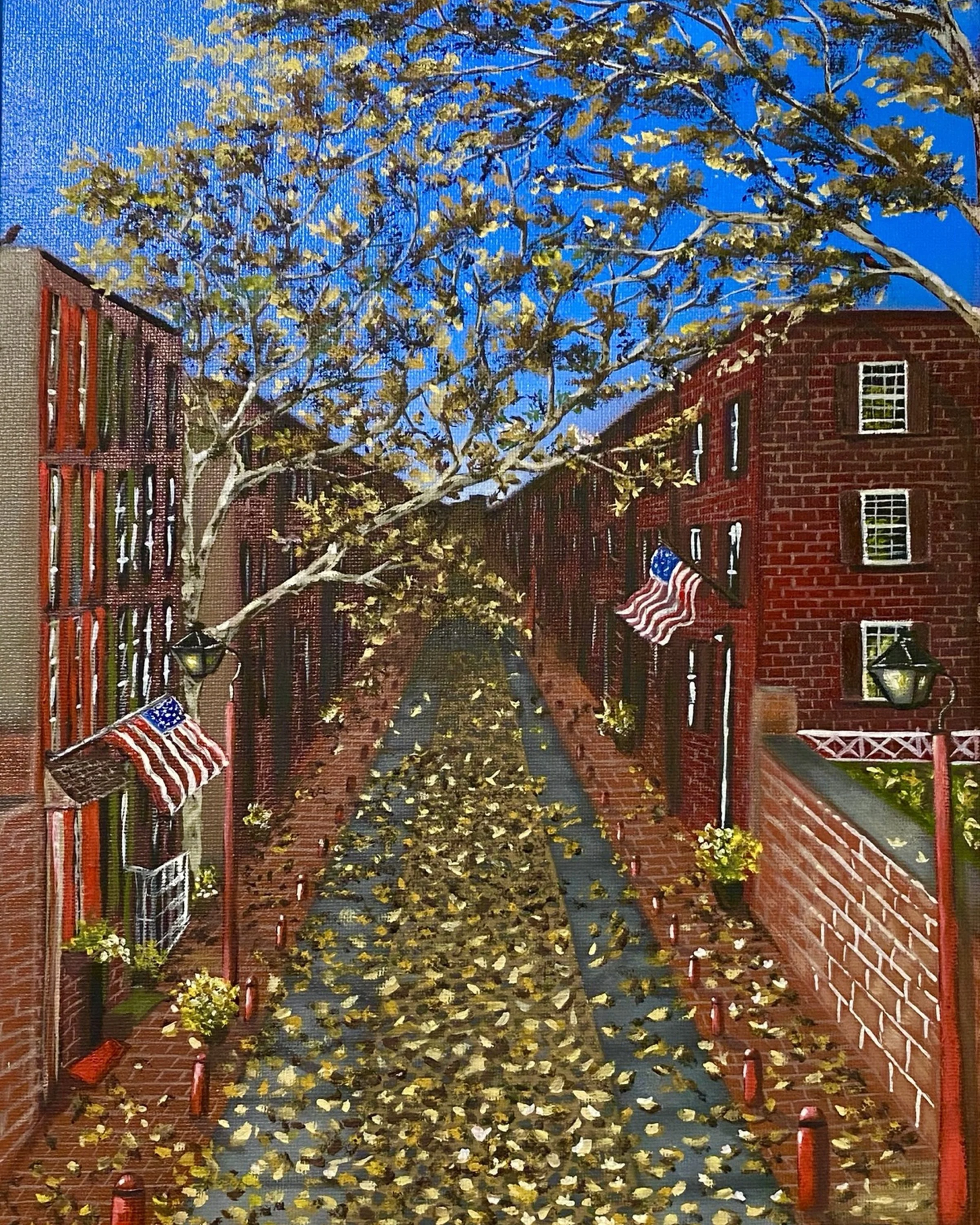 Elfreth's Alley Art Print