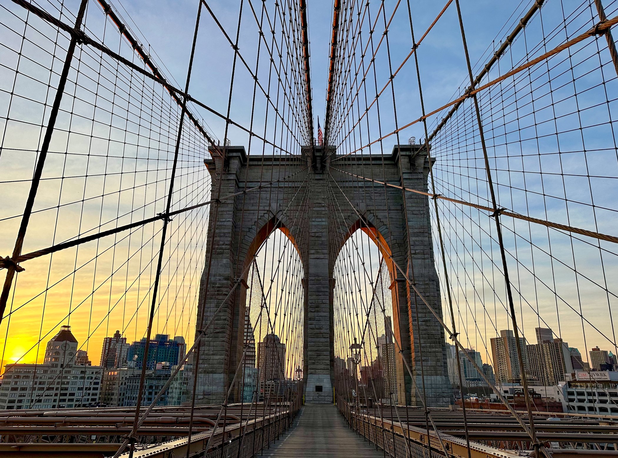 Brooklyn Bridge Sunrise, New York City