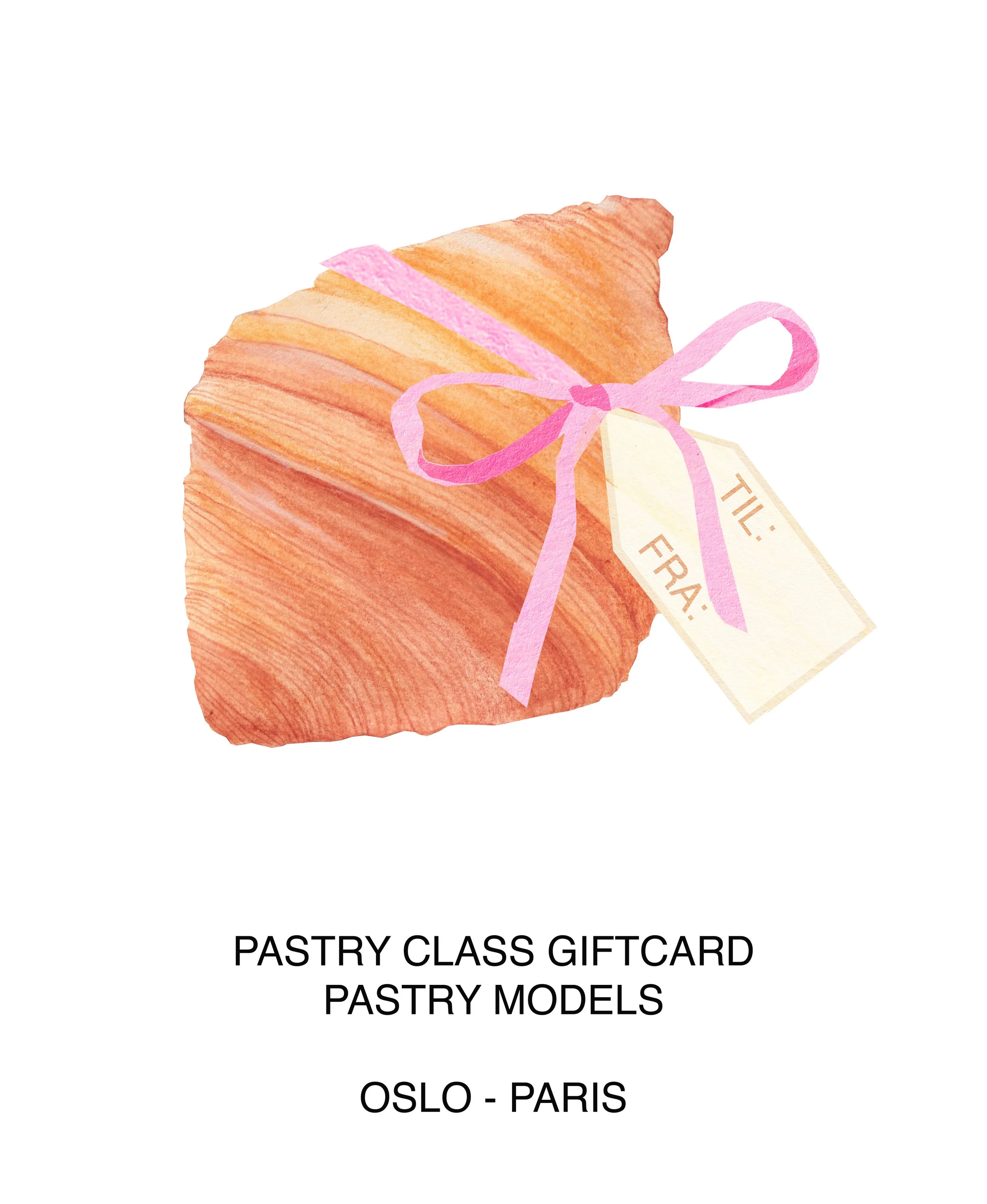 French Pastry Gift card