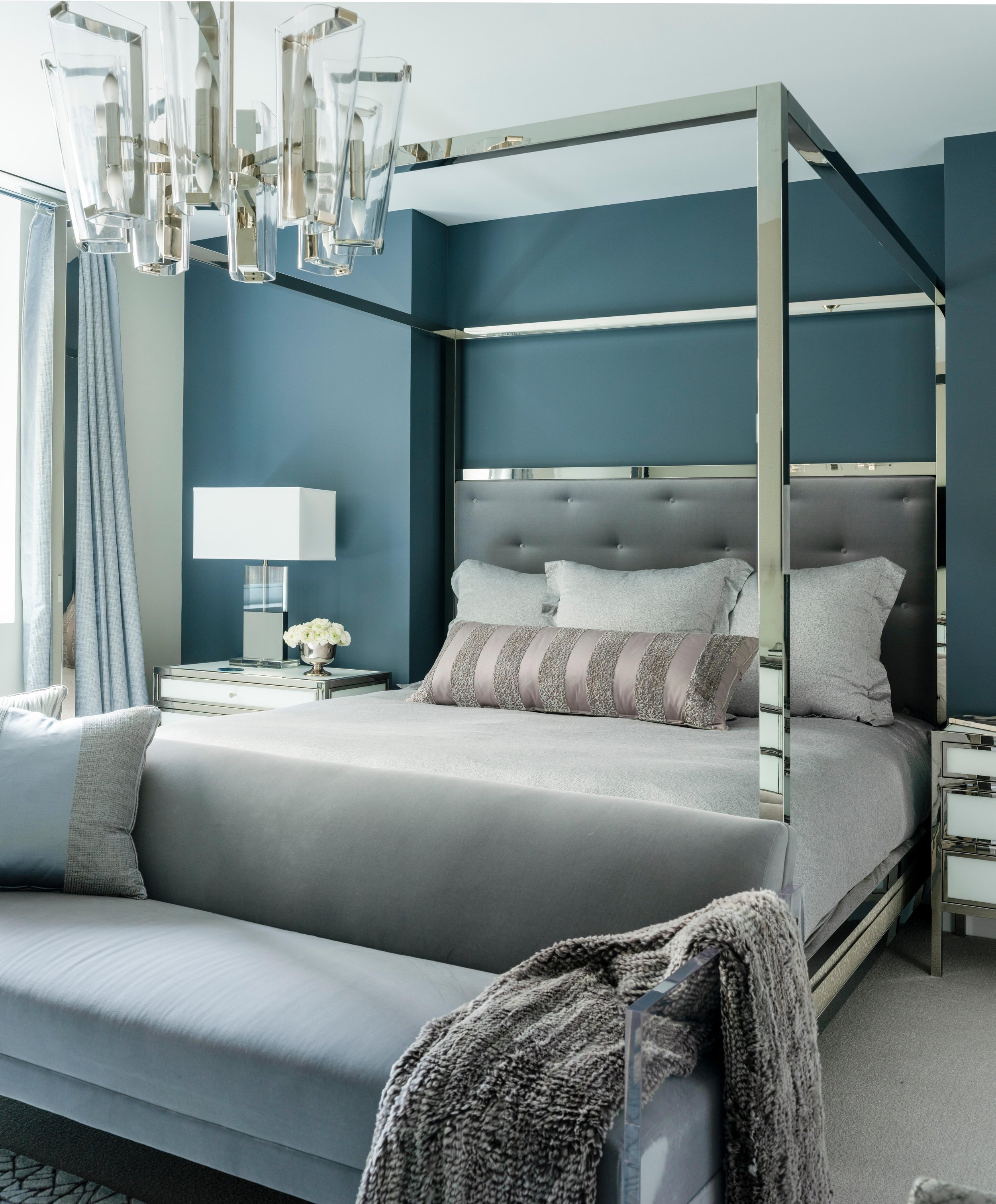 18-mirrored-bedframe-gray-accent-bedroom-teal-blue-wall-color-manhattan-penthouse-rinfret-interior-designs..jpg