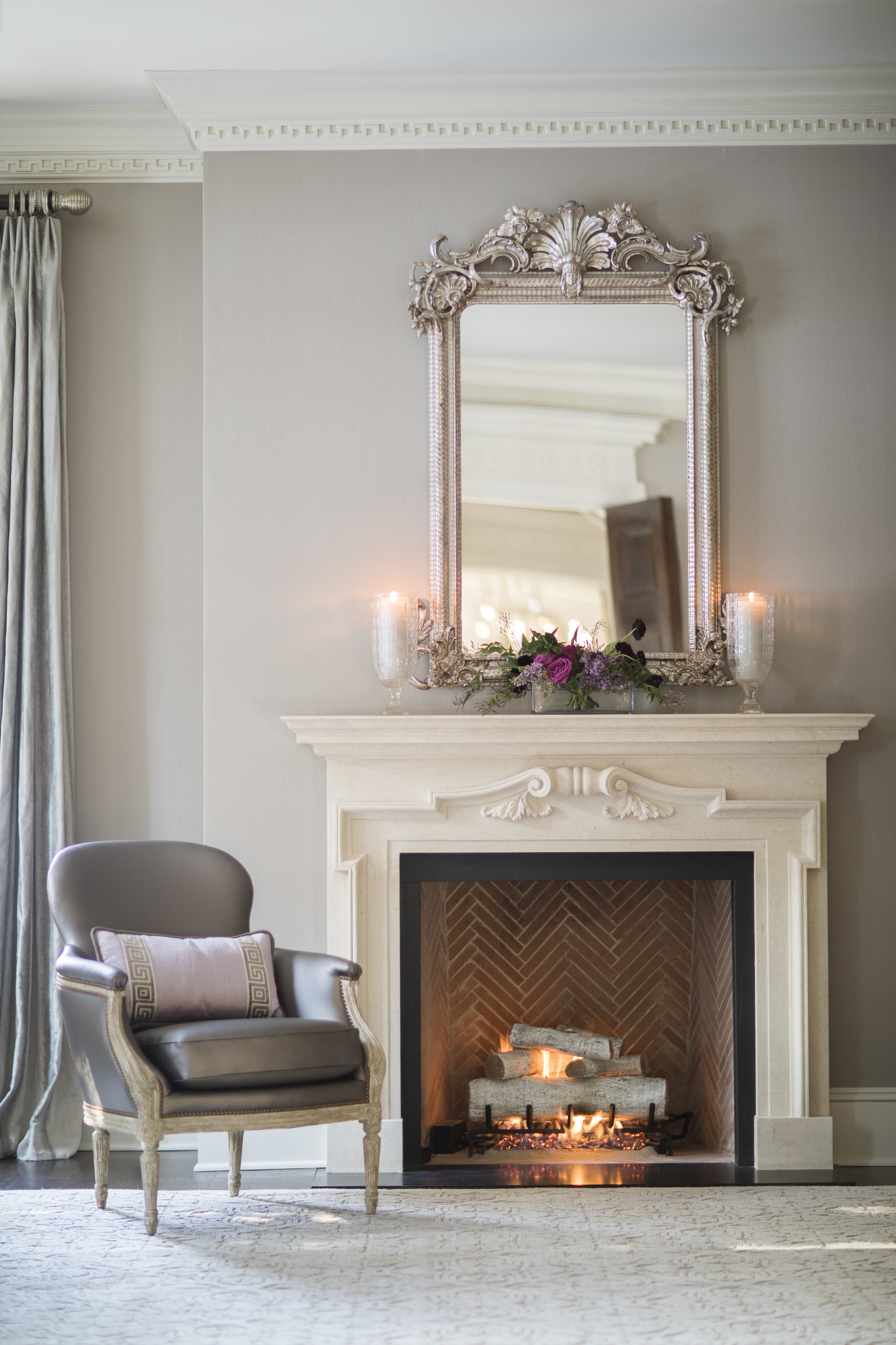 14-fireplace-chair-cozy-modern-elegant-sophisticated-gray-neoclassical-greenwich-connecticut.JPG