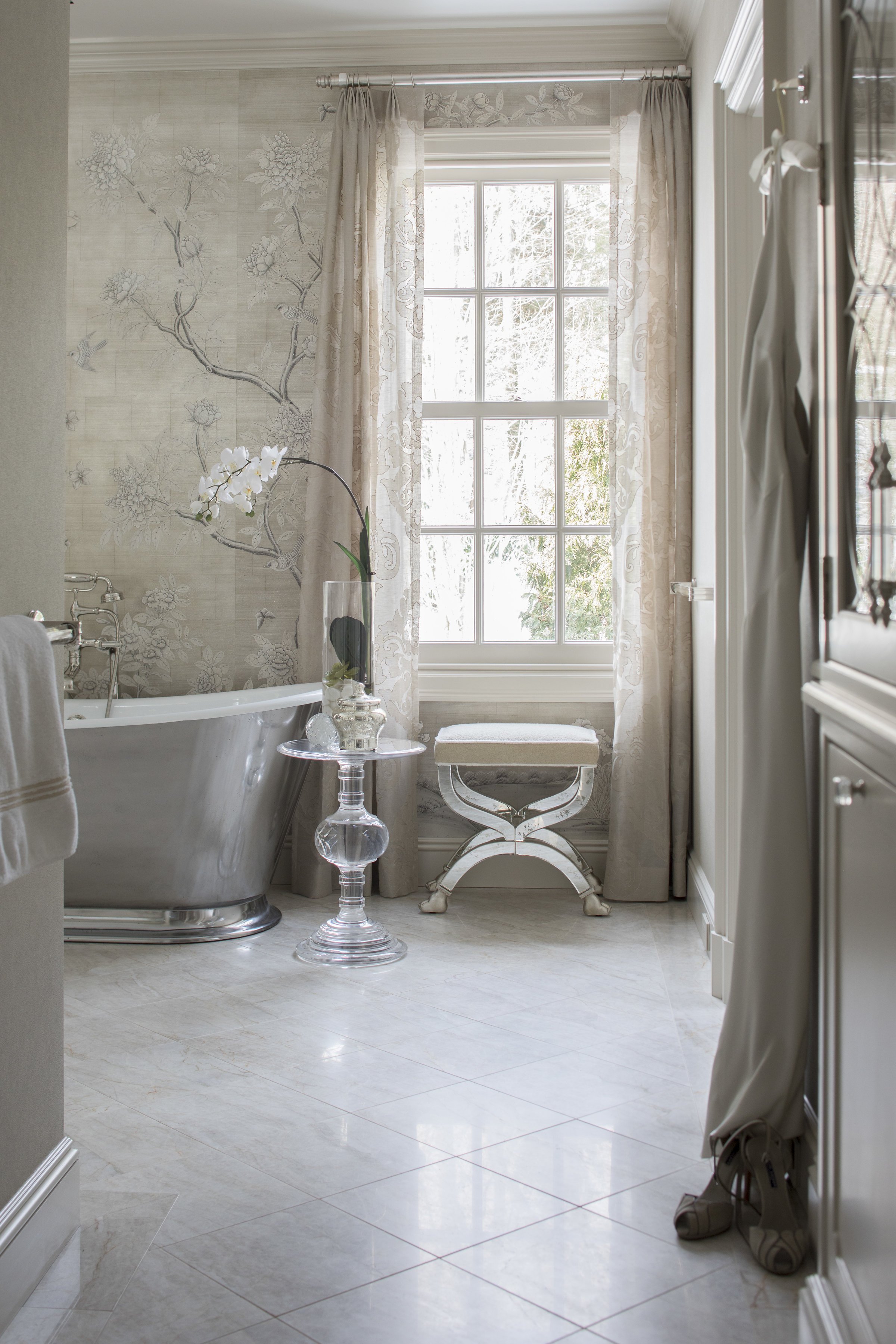 27-bathroom-wallpaper-freestanding-tub-drapes-rinfret-neoclassical-greenwich-connecticut.JPG